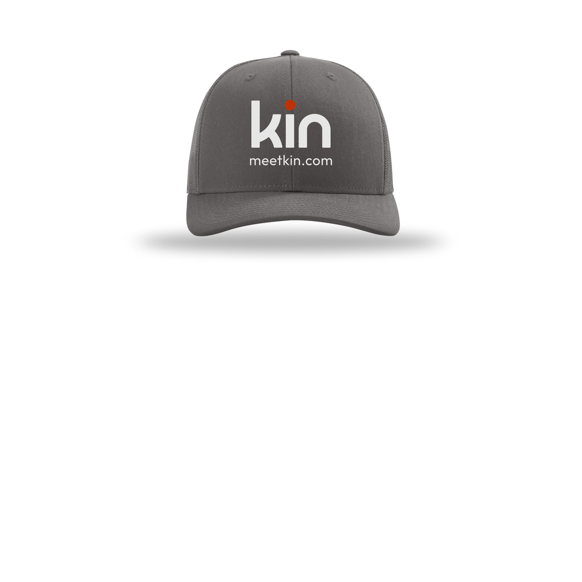 kin-richardson-trucker-cap-embroidery-capfront-R112-charcoal-flat-front