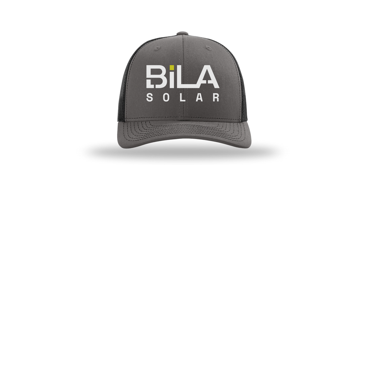bilasolar-richardson-trucker-cap-embroidery-capfront-R112-charcoalblack-flat-front