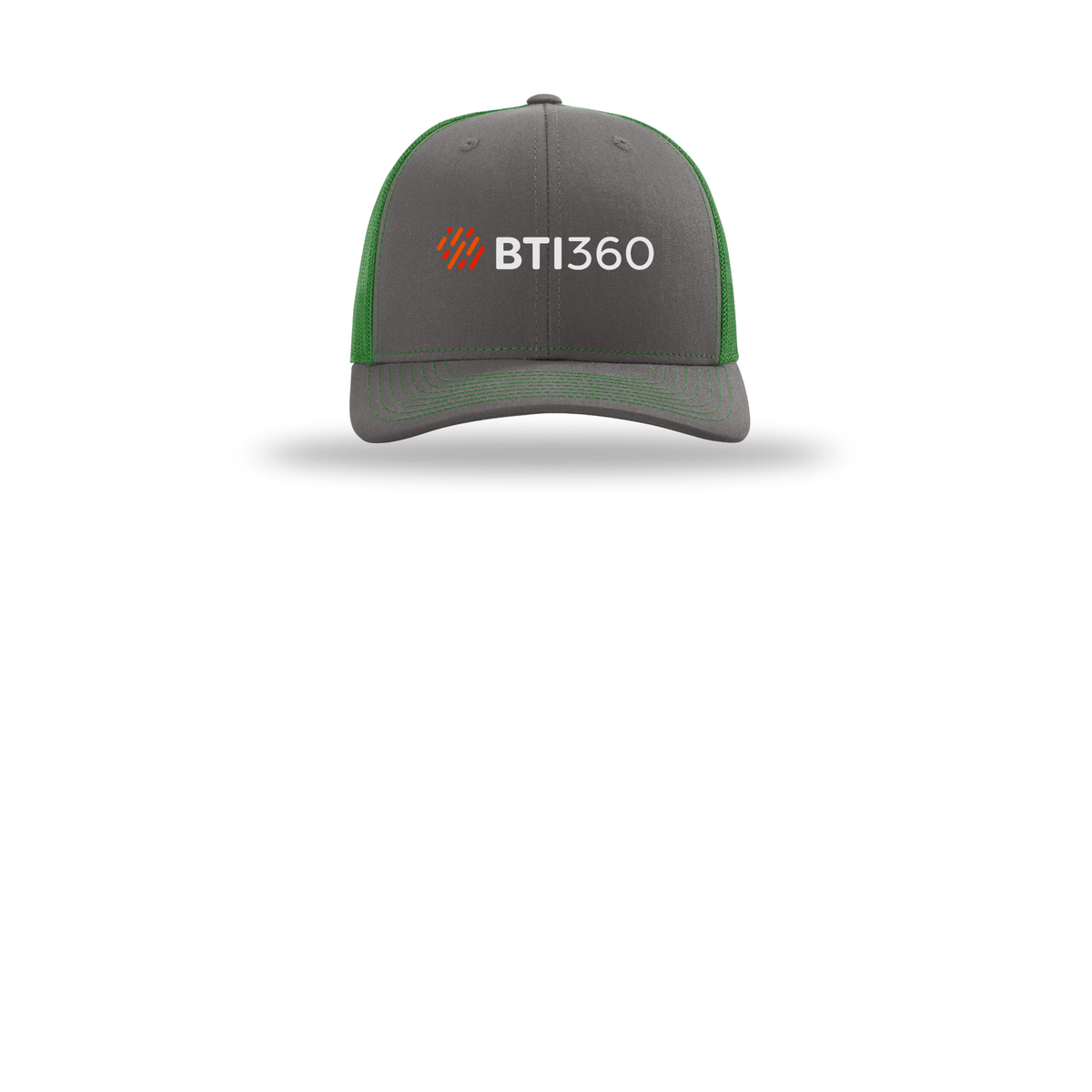 bti360-richardson-trucker-cap-embroidery-capfront-R112-charcoalkelly-flat-front