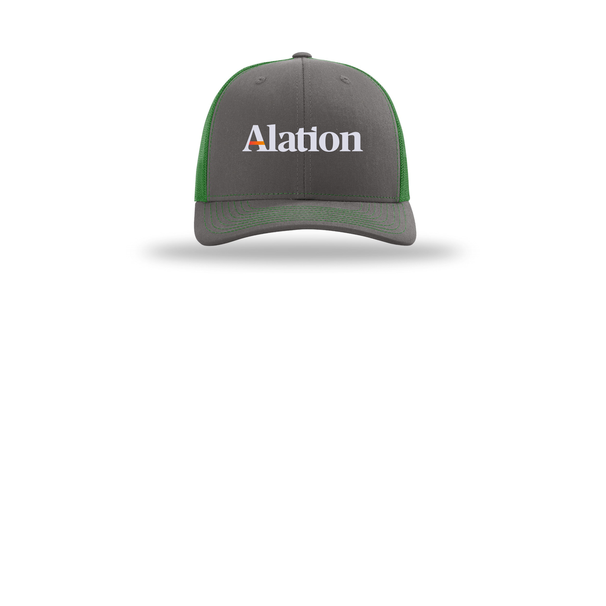 alation-richardson-trucker-cap-embroidery-capfront-R112-charcoalkelly-flat-front