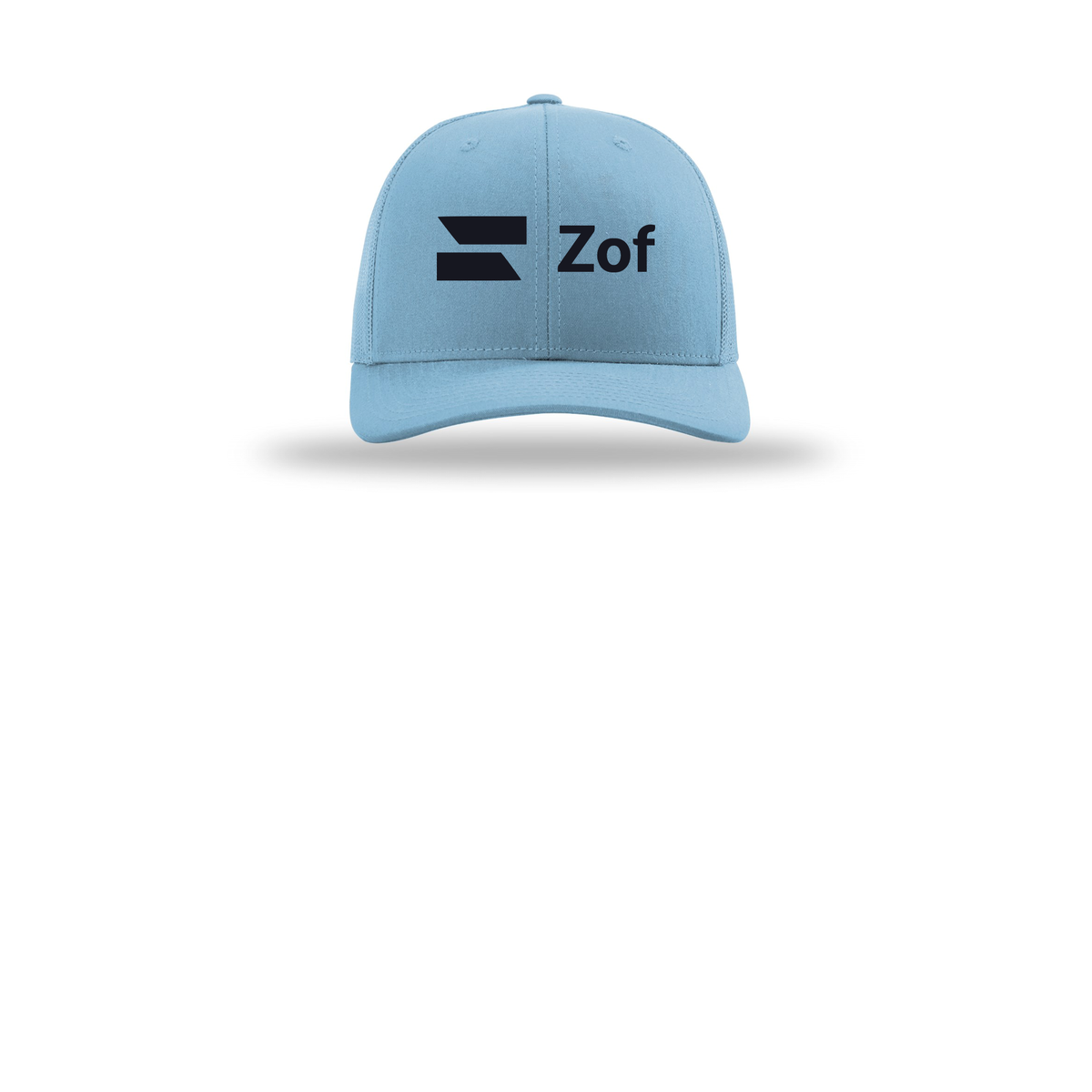 zof-richardson-trucker-cap-embroidery-capfront-R112-columbiablue-flat-front