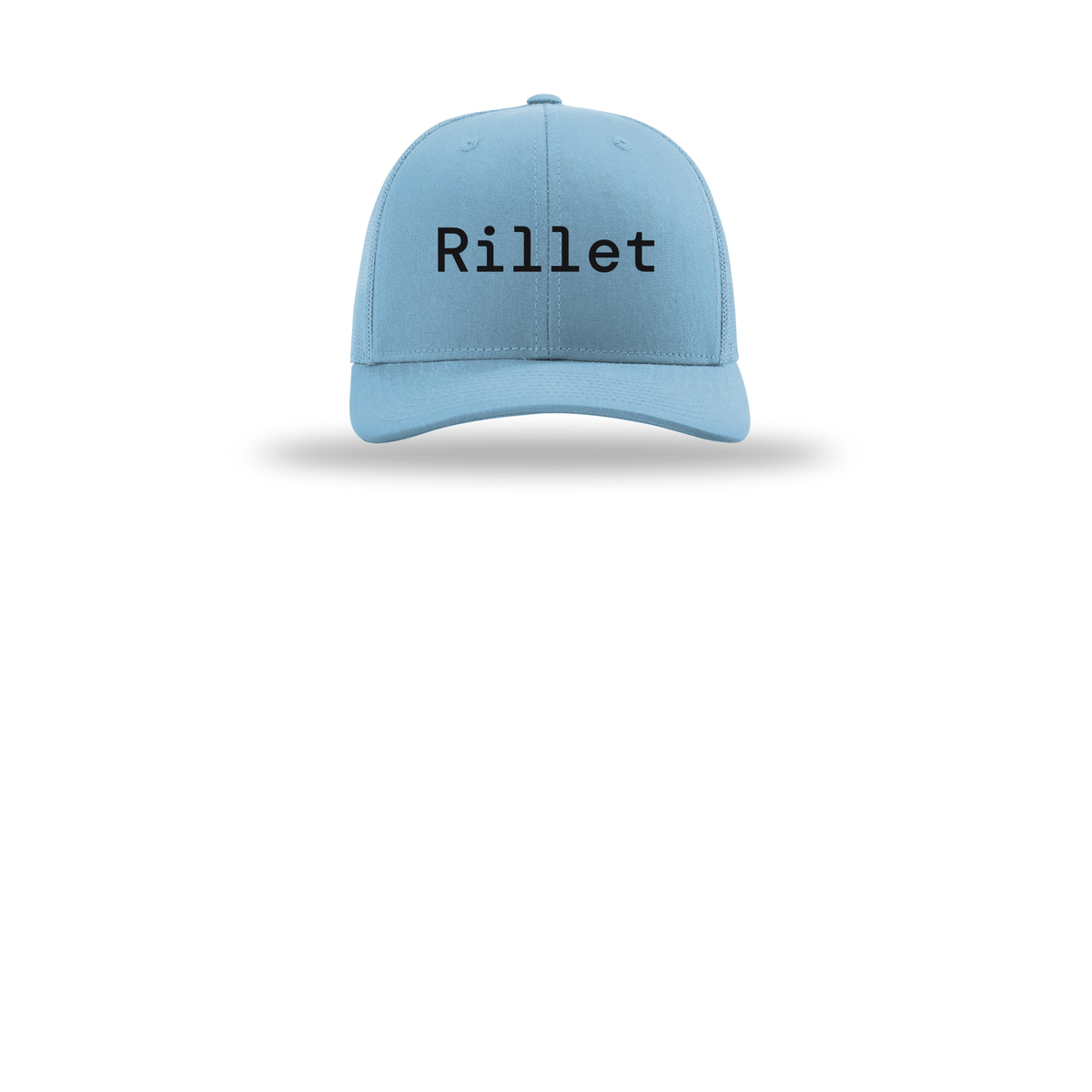 rillet-richardson-trucker-cap-embroidery-capfront-R112-columbiablue-flat-front