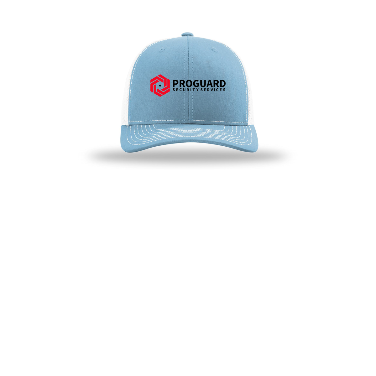 proguardsecurityservices-richardson-trucker-cap-embroidery-capfront-R112-columbiabluewhite-flat-front