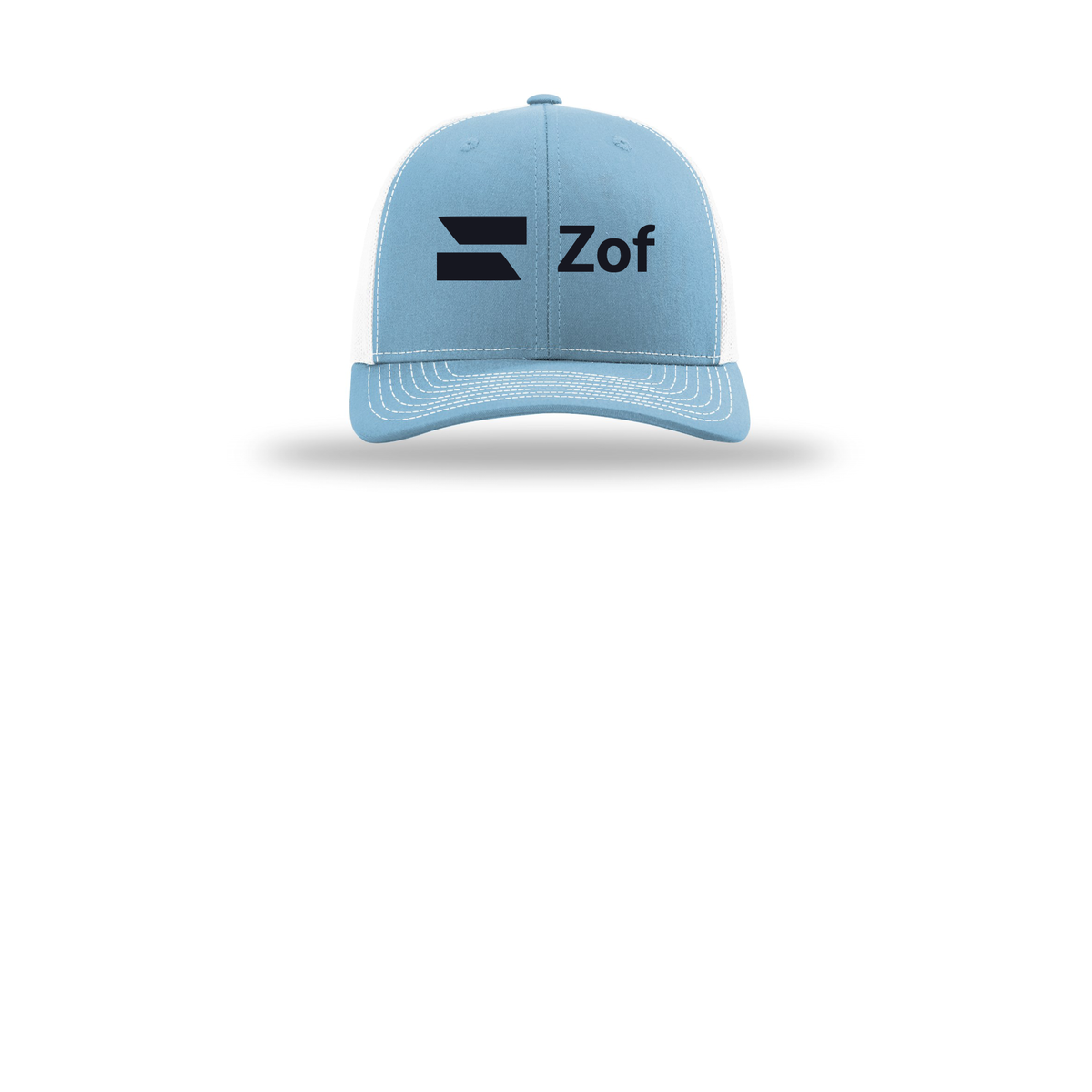 zof-richardson-trucker-cap-embroidery-capfront-R112-columbiabluewhite-flat-front