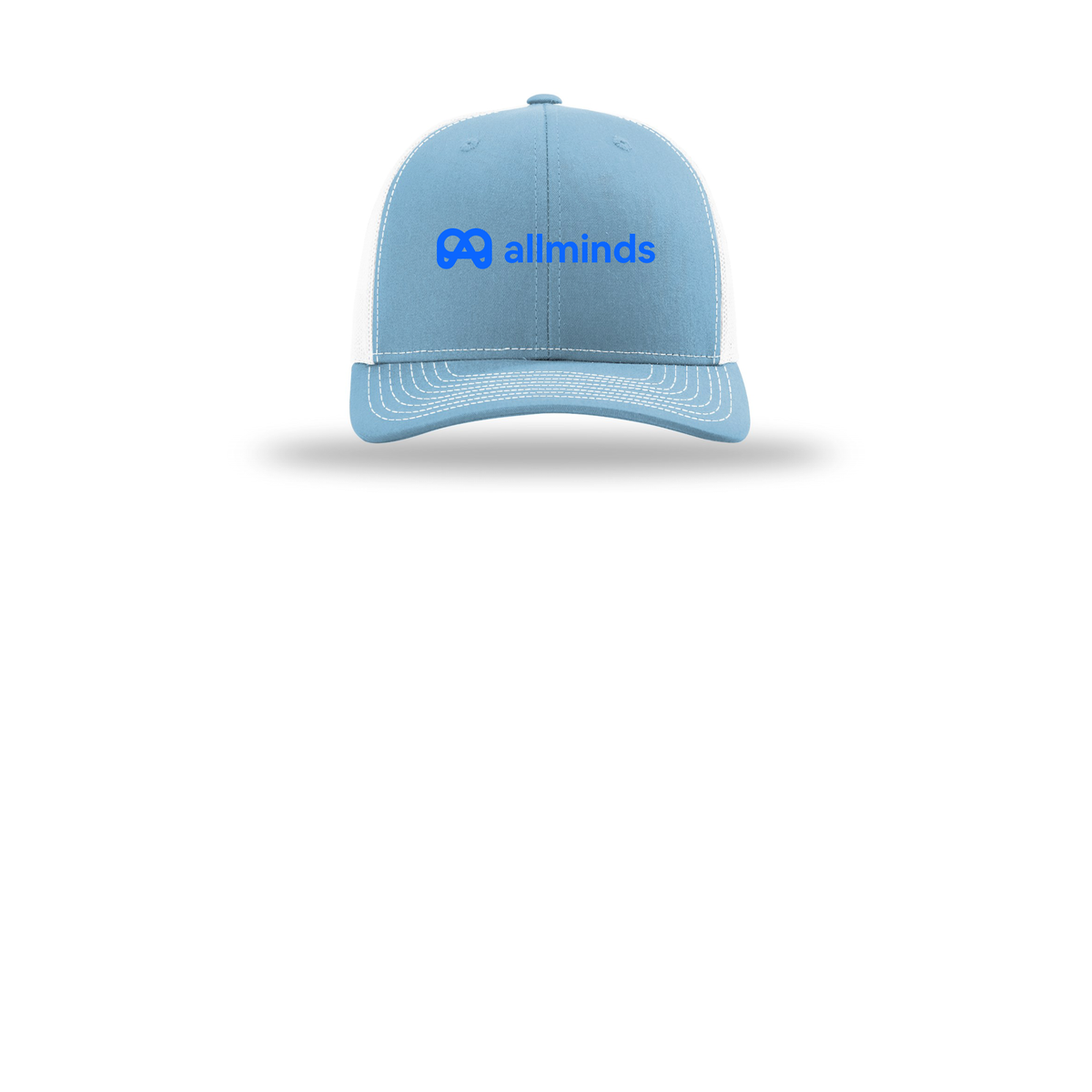 getallminds-richardson-trucker-cap-embroidery-capfront-R112-columbiabluewhite-flat-front