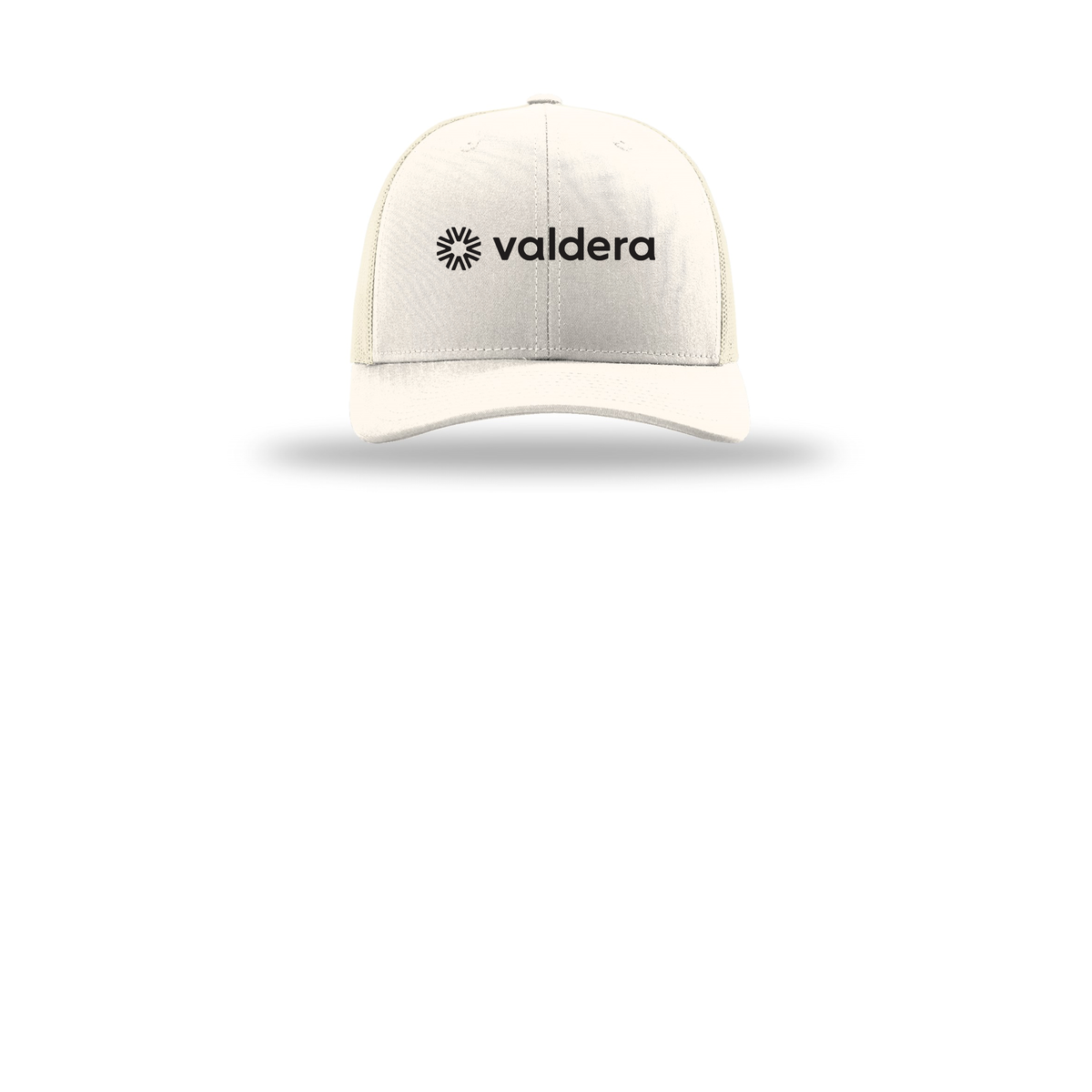 valdera-richardson-trucker-cap-embroidery-capfront-R112-cream-flat-front