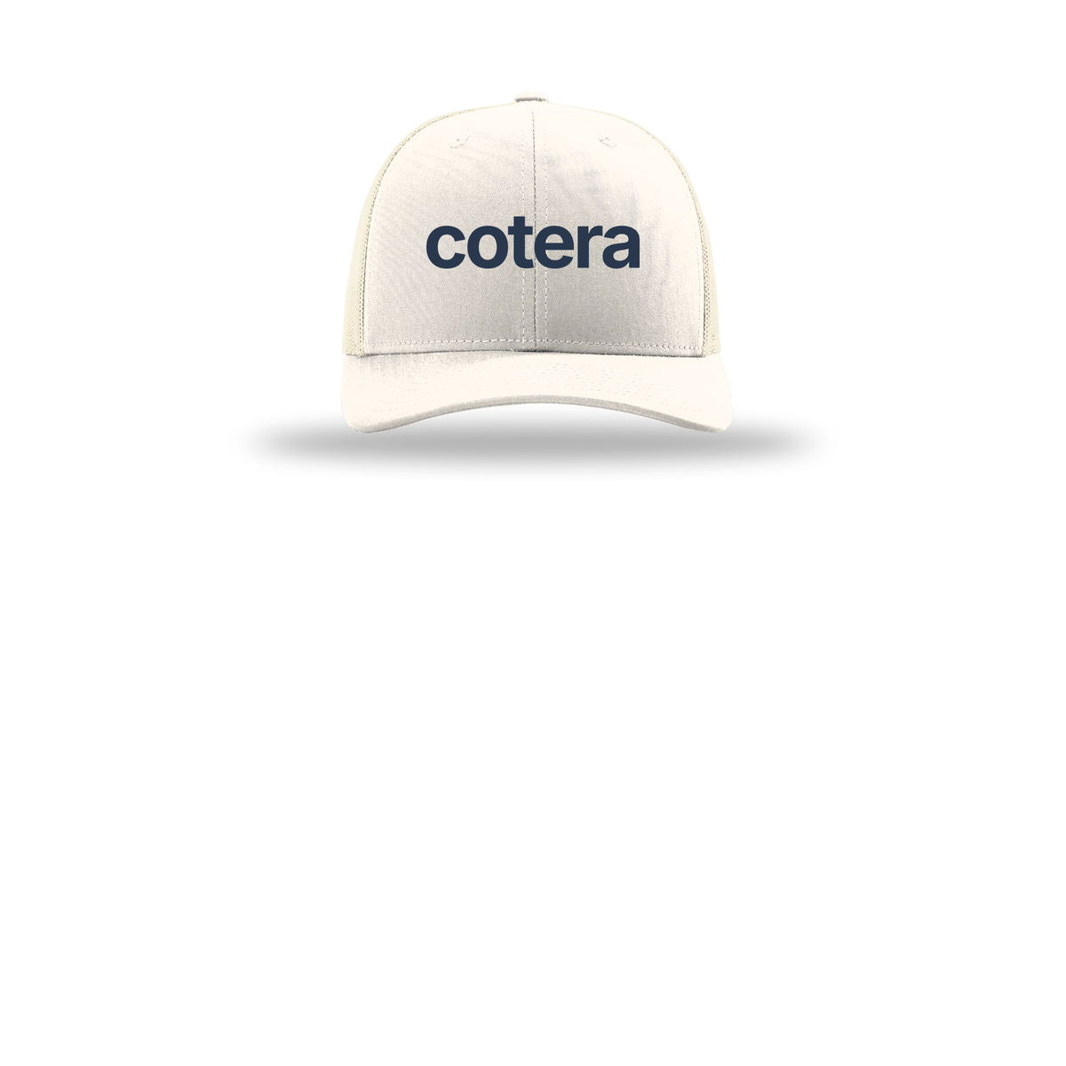 cotera-richardson-trucker-cap-embroidery-capfront-R112-cream-flat-front