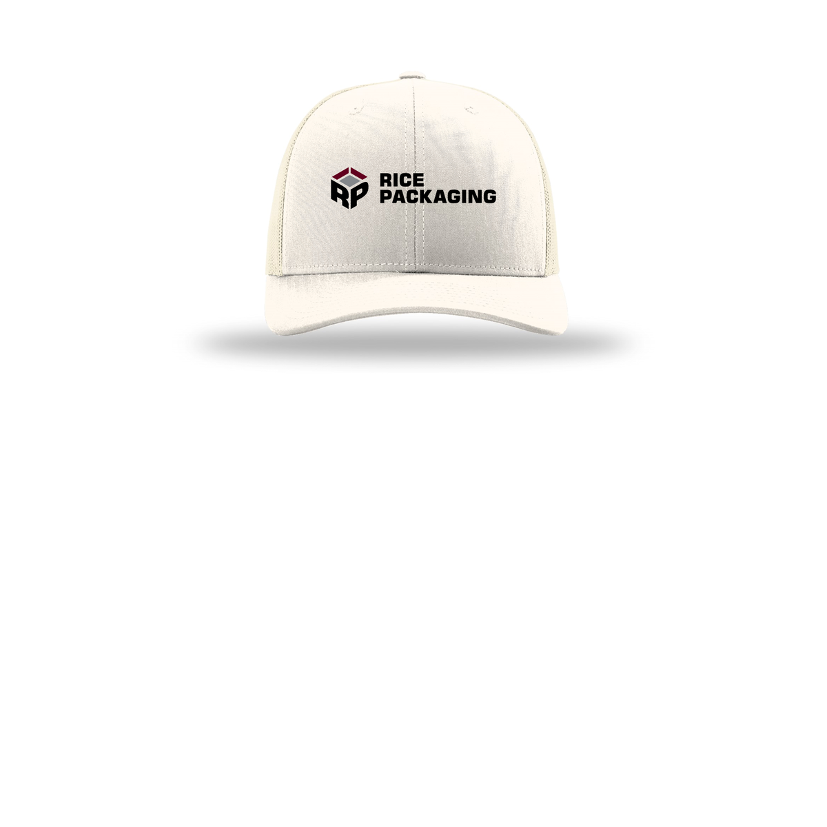 ricepackaging-richardson-trucker-cap-embroidery-capfront-R112-cream-flat-front