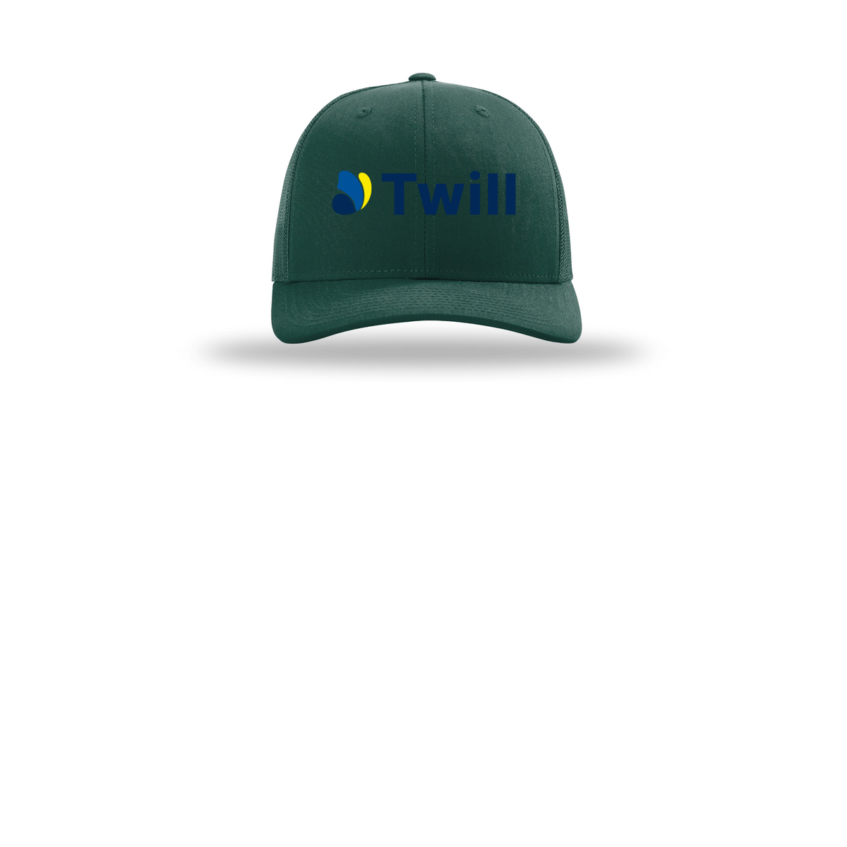 withtwill-richardson-trucker-cap-embroidery-capfront-R112-darkgreen-flat-front
