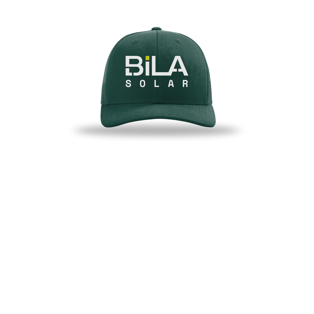 bilasolar-richardson-trucker-cap-embroidery-capfront-R112-darkgreen-flat-front