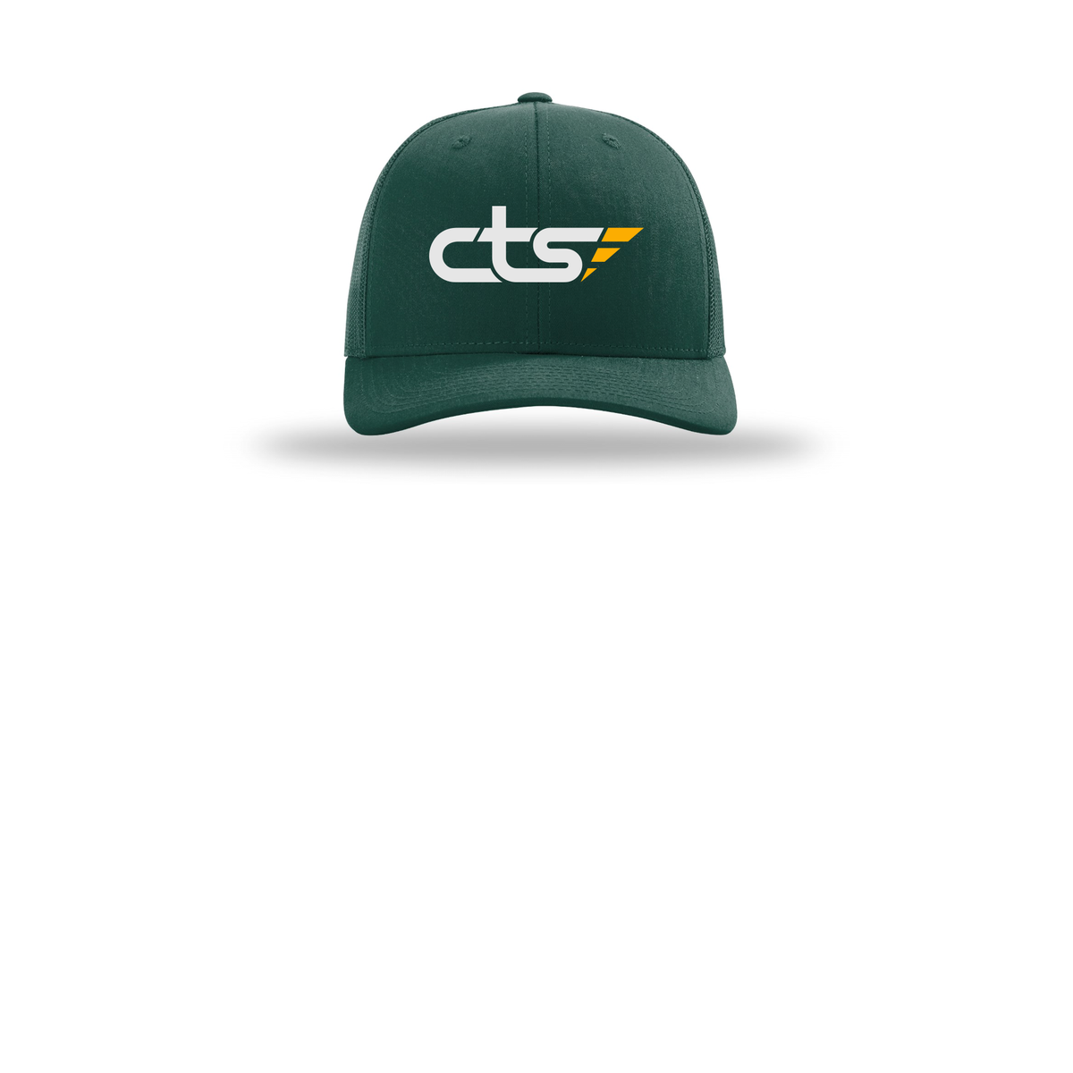 cts1-richardson-trucker-cap-embroidery-capfront-R112-darkgreen-flat-front