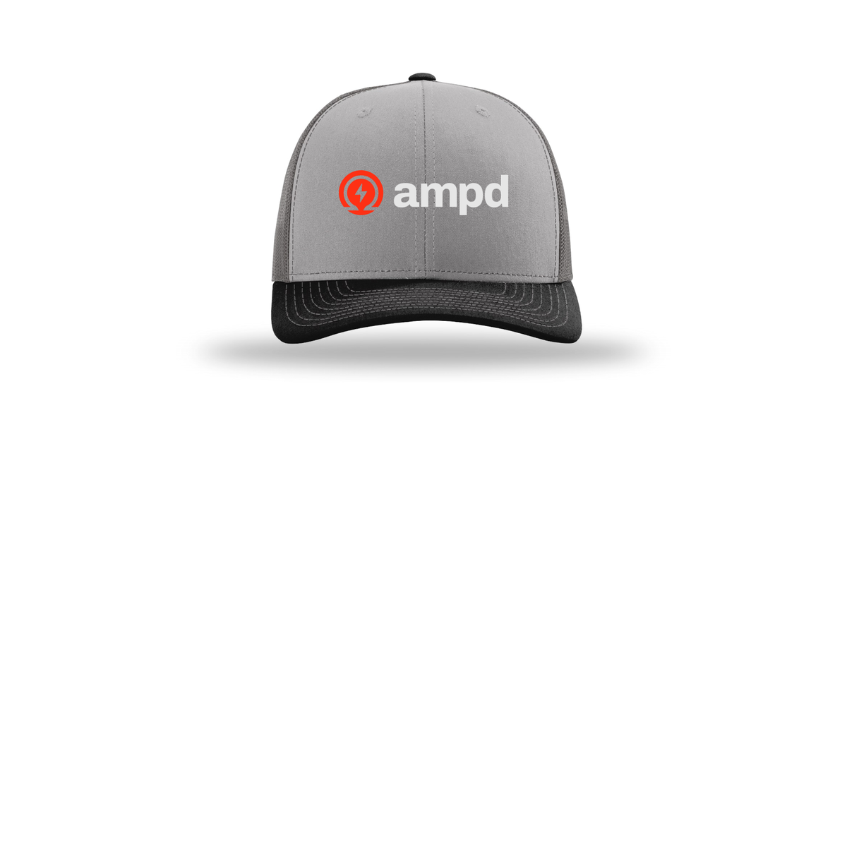ampd-richardson-trucker-cap-embroidery-capfront-R112-greycharcoalblack-flat-front