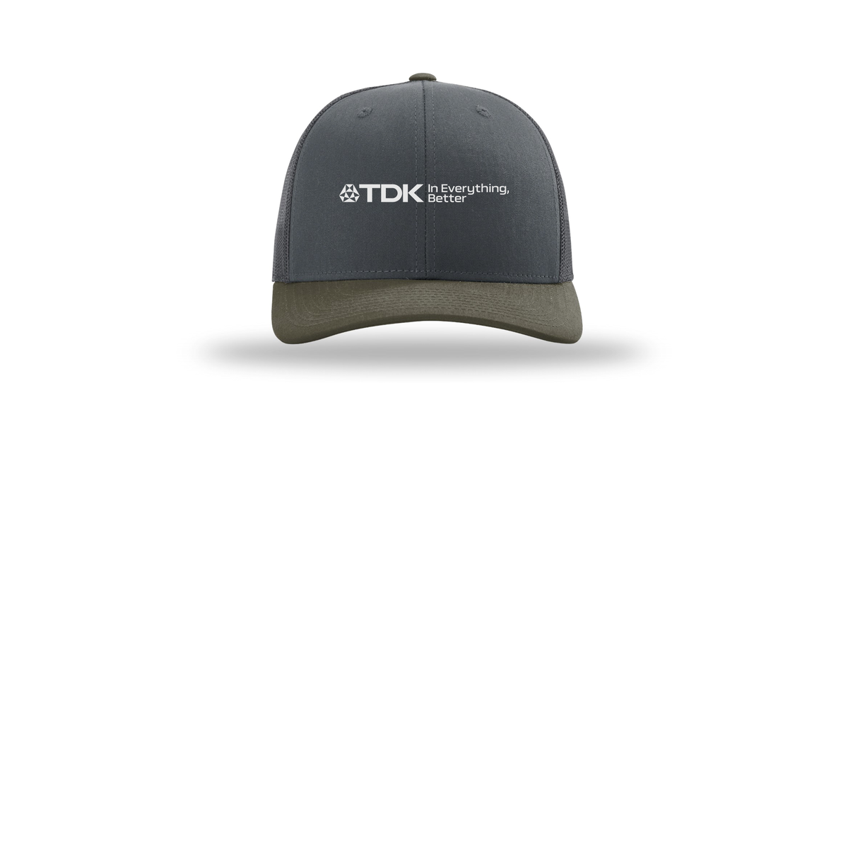 tdk-richardson-trucker-cap-embroidery-capfront-R112-gunmetalgunmetalchocolatechip-flat-front