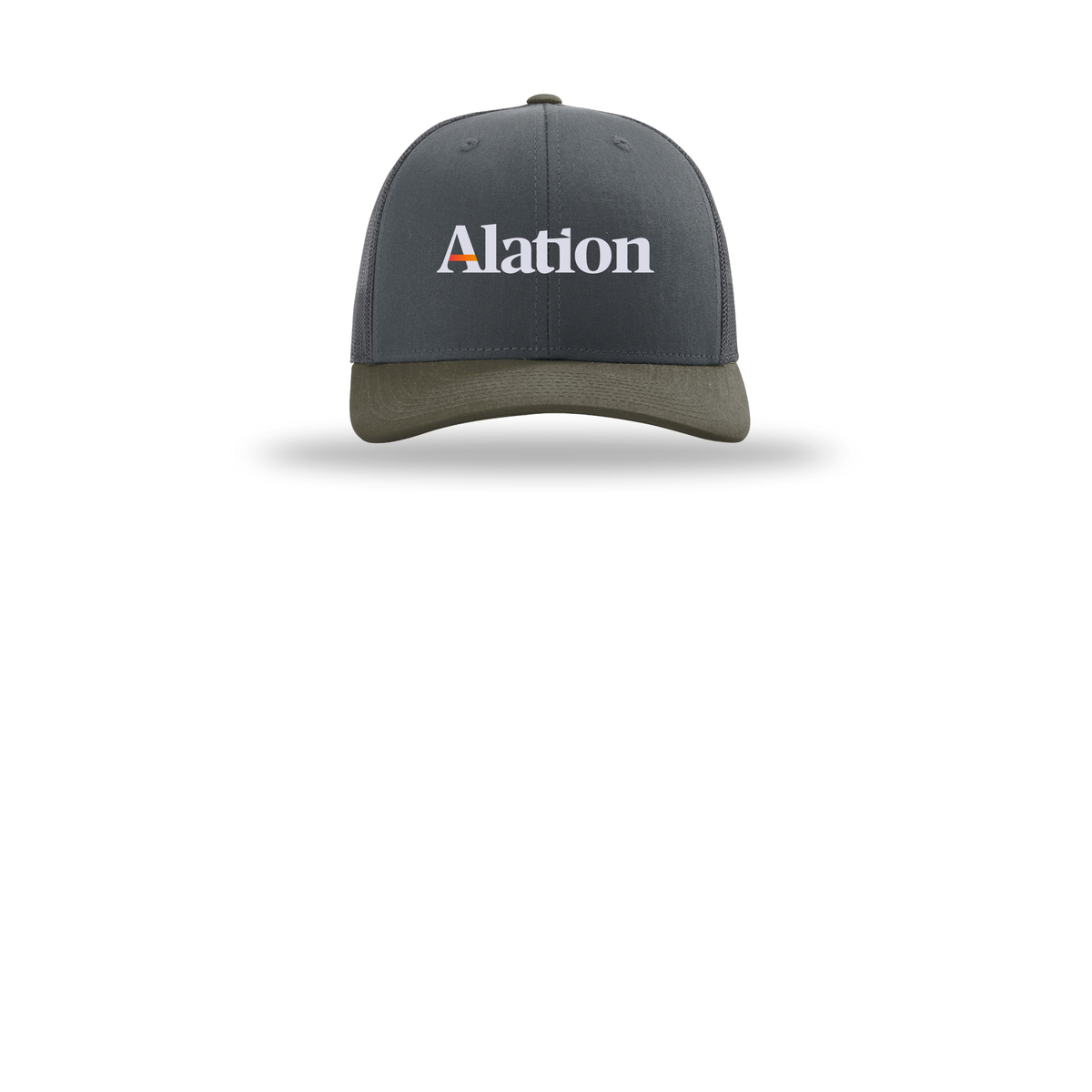 alation-richardson-trucker-cap-embroidery-capfront-R112-gunmetalgunmetalchocolatechip-flat-front