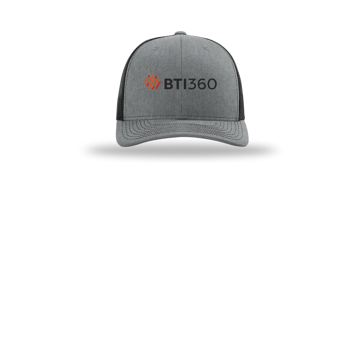 bti360-richardson-trucker-cap-embroidery-capfront-R112-heathergreyblack-flat-front