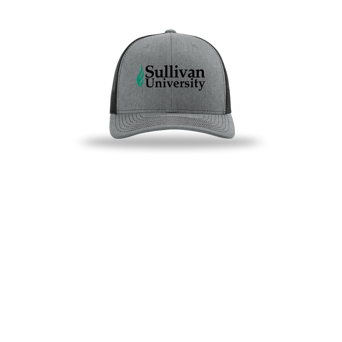 sullivan-richardson-trucker-cap-embroidery-capfront-R112-heathergreyblack-flat-front