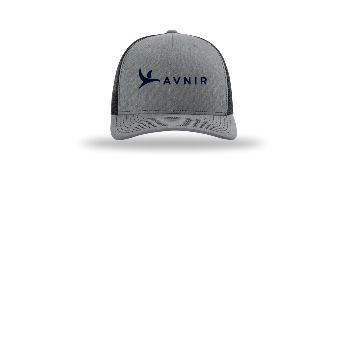avnir-richardson-trucker-cap-embroidery-capfront-R112-heathergreyblack-flat-front