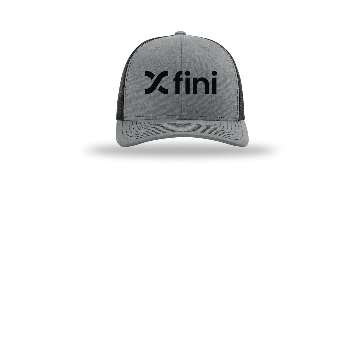 usefini-richardson-trucker-cap-embroidery-capfront-R112-heathergreyblack-flat-front