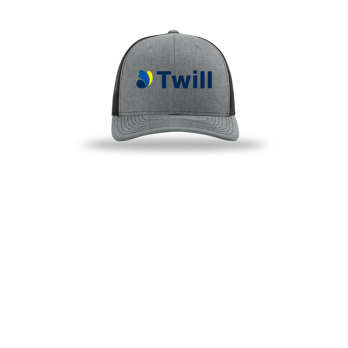 withtwill-richardson-trucker-cap-embroidery-capfront-R112-heathergreyblack-flat-front