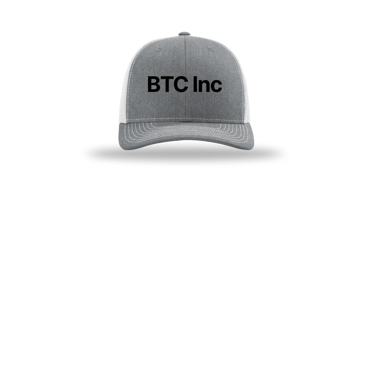 btc-richardson-trucker-cap-embroidery-capfront-R112-heathergreylightgrey-flat-front