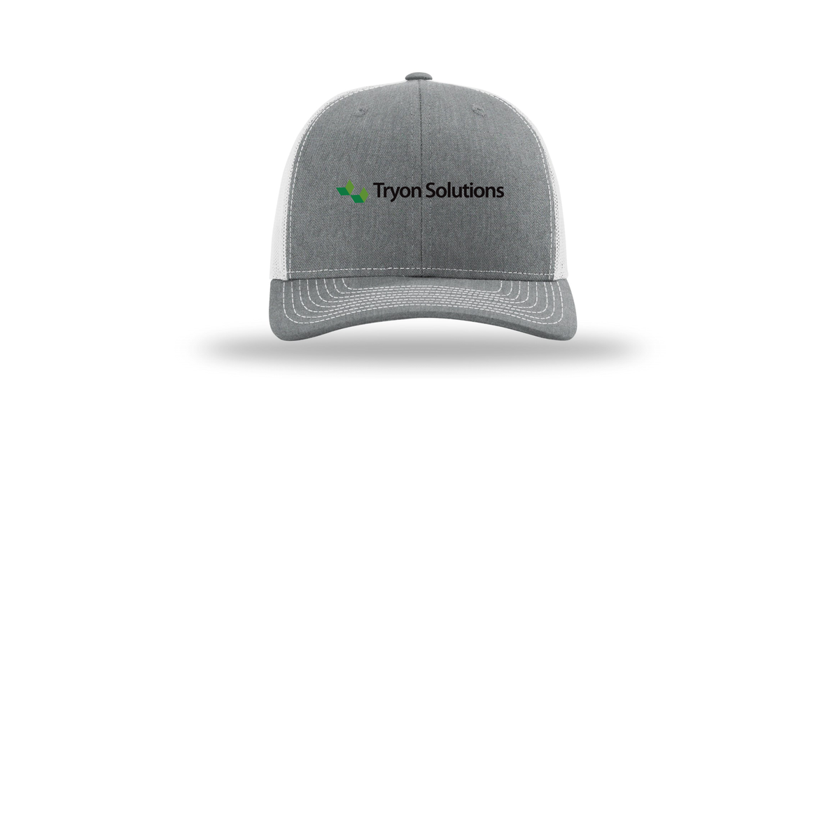 tryonsolutions-richardson-trucker-cap-embroidery-capfront-R112-heathergreylightgrey-flat-front
