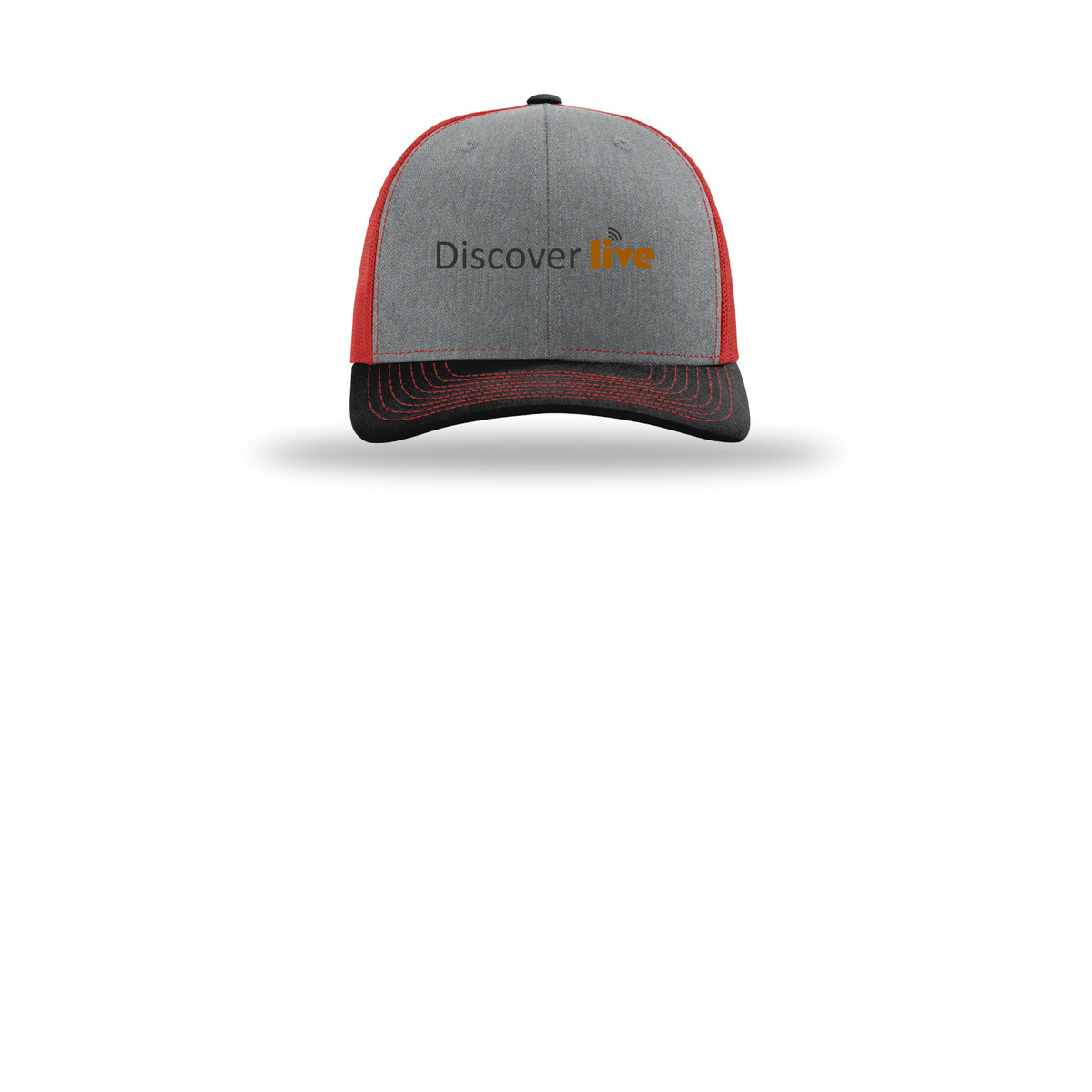 discover-richardson-trucker-cap-embroidery-capfront-R112-heathergreyredblack-flat-front