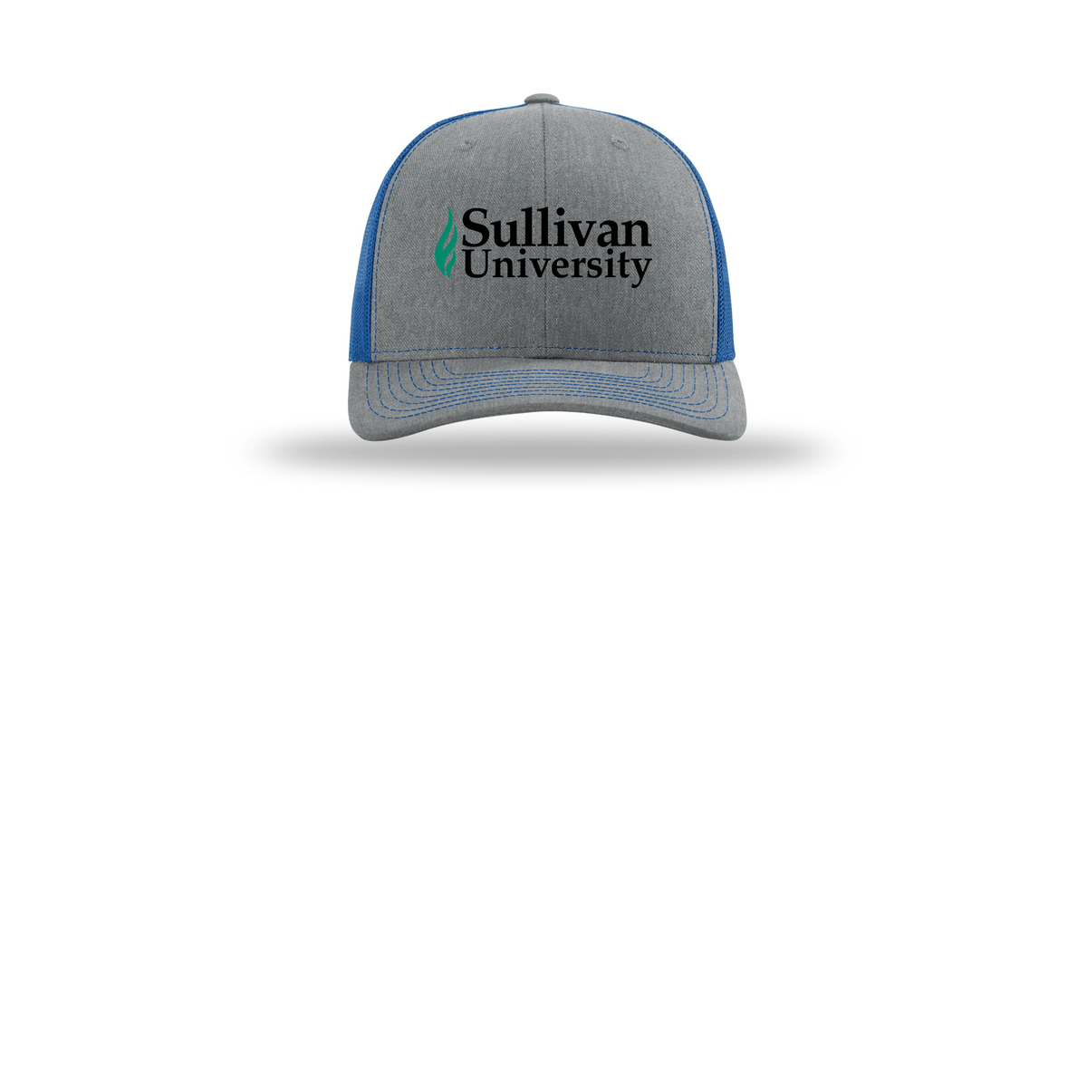 sullivan-richardson-trucker-cap-embroidery-capfront-R112-heathergreyroyal-flat-front