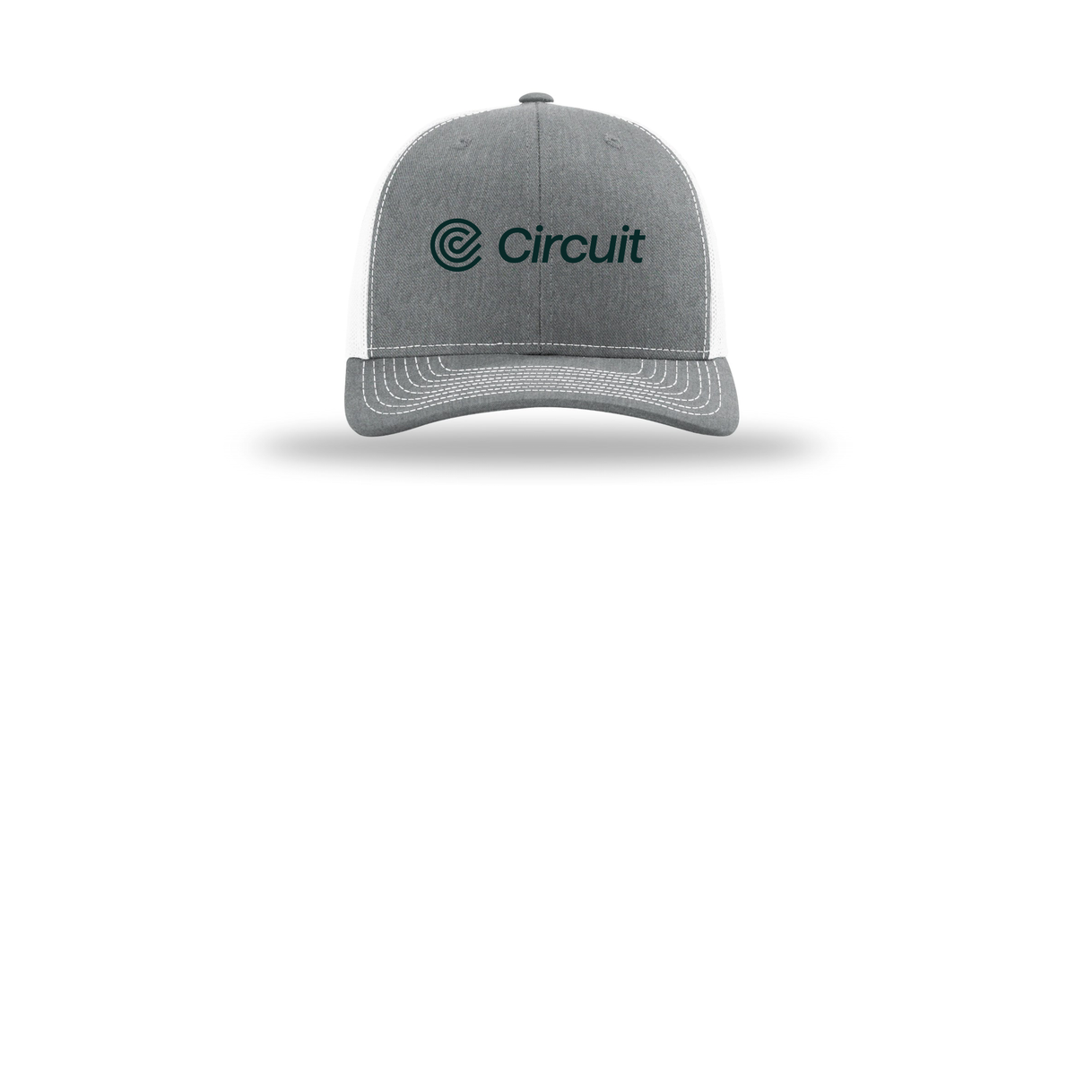 ridecircuit-richardson-trucker-cap-embroidery-capfront-R112-heathergreywhite-flat-front