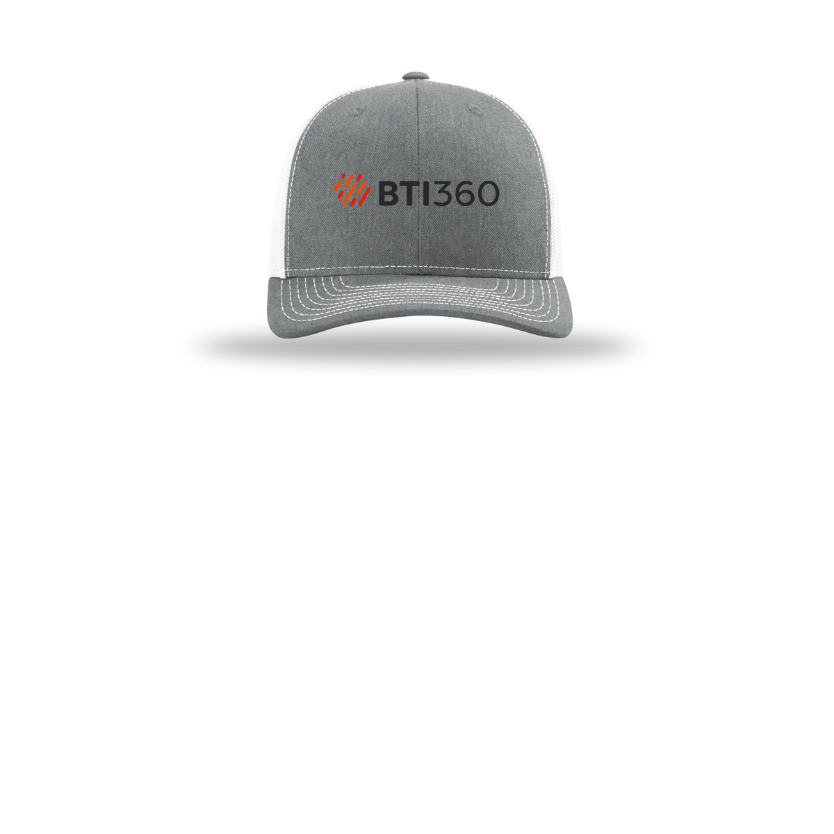 bti360-richardson-trucker-cap-embroidery-capfront-R112-heathergreywhite-flat-front