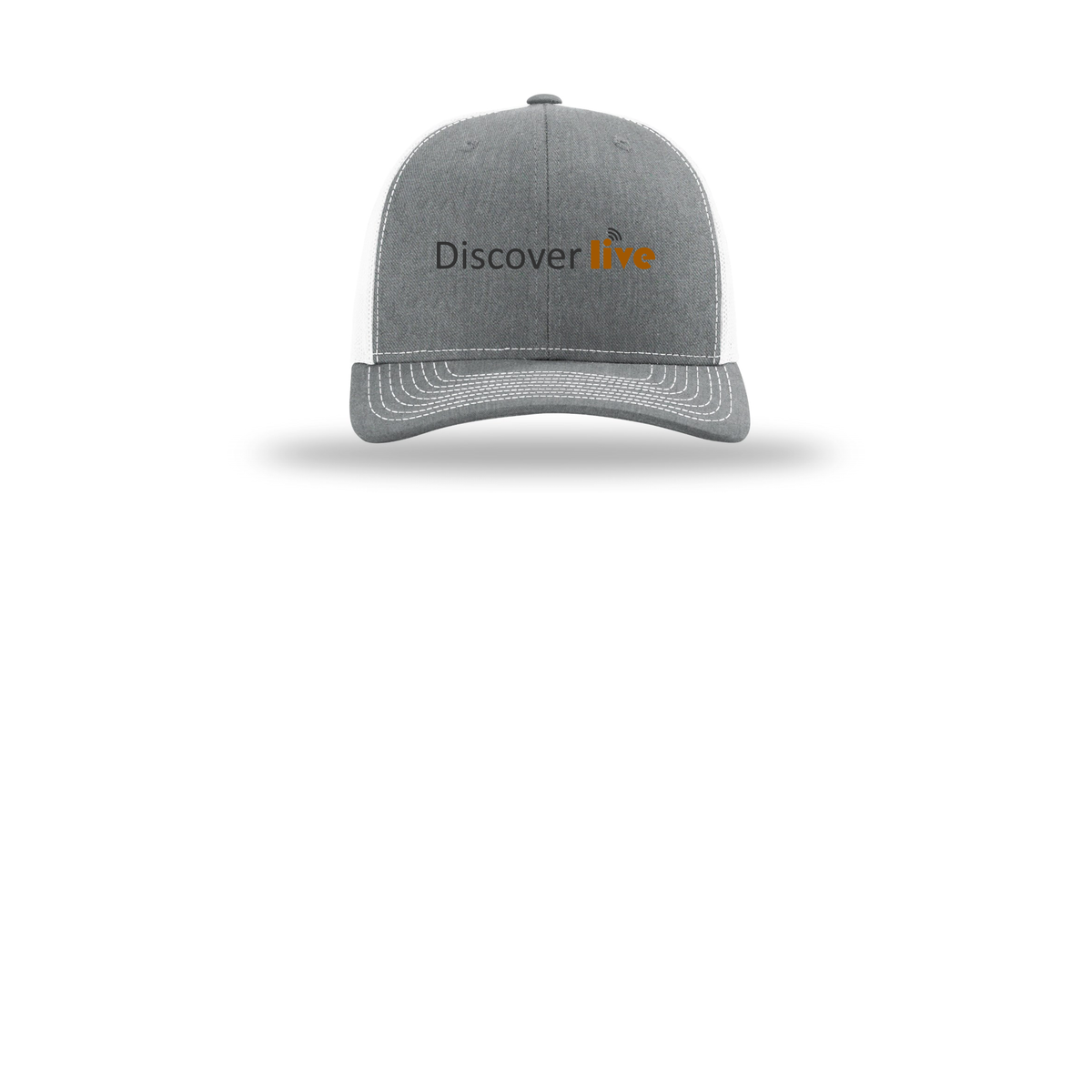 discover-richardson-trucker-cap-embroidery-capfront-R112-heathergreywhite-flat-front