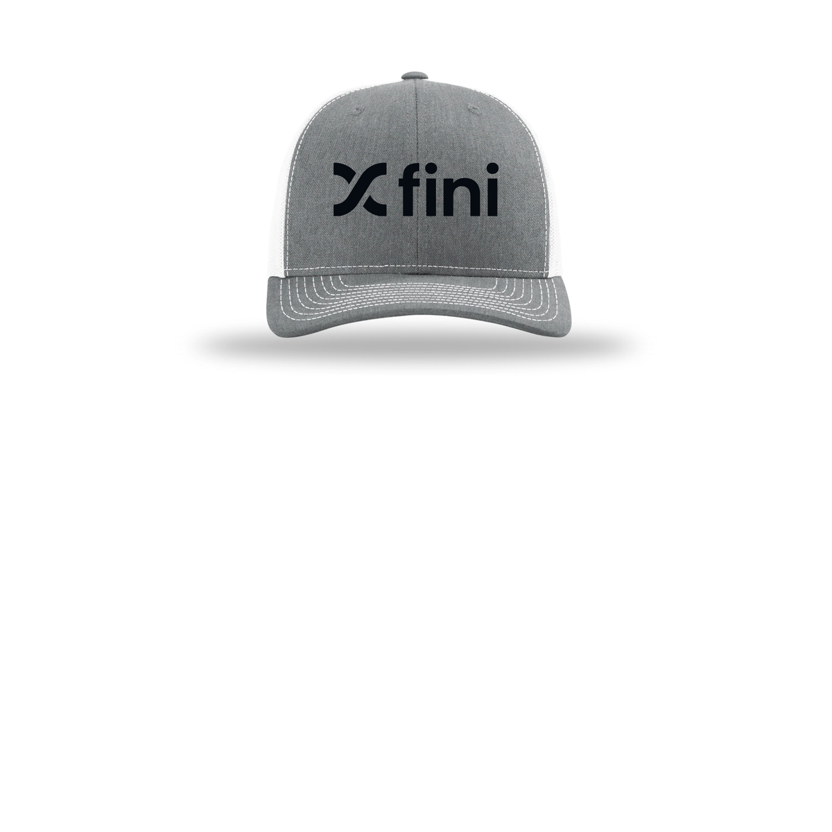 usefini-richardson-trucker-cap-embroidery-capfront-R112-heathergreywhite-flat-front
