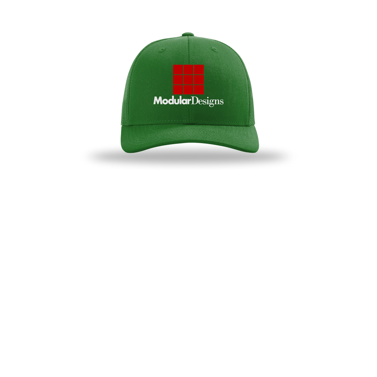 modulardesignsflooring-richardson-trucker-cap-embroidery-capfront-R112-kelly-flat-front