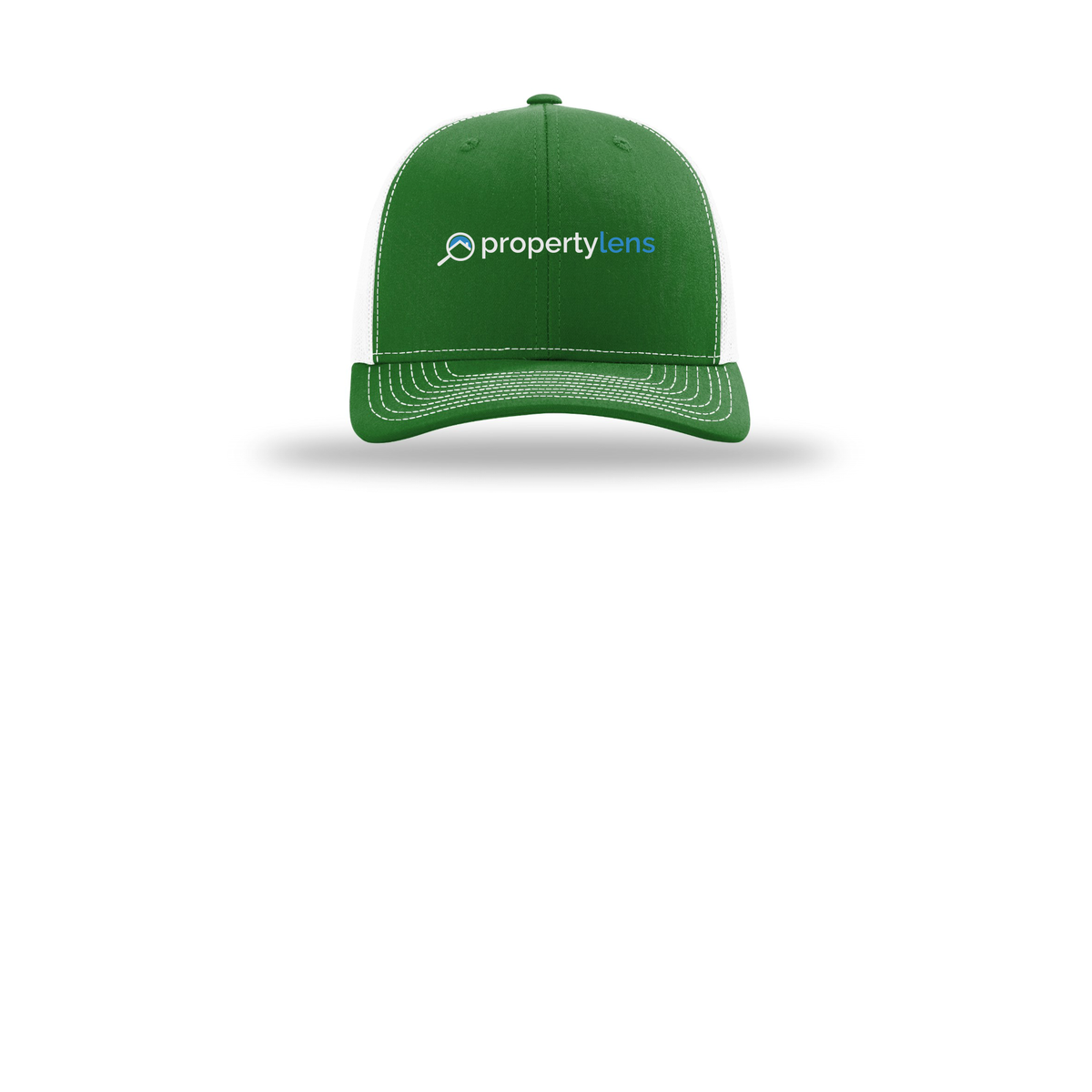 propertylens-richardson-trucker-cap-embroidery-capfront-R112-kellywhite-flat-front