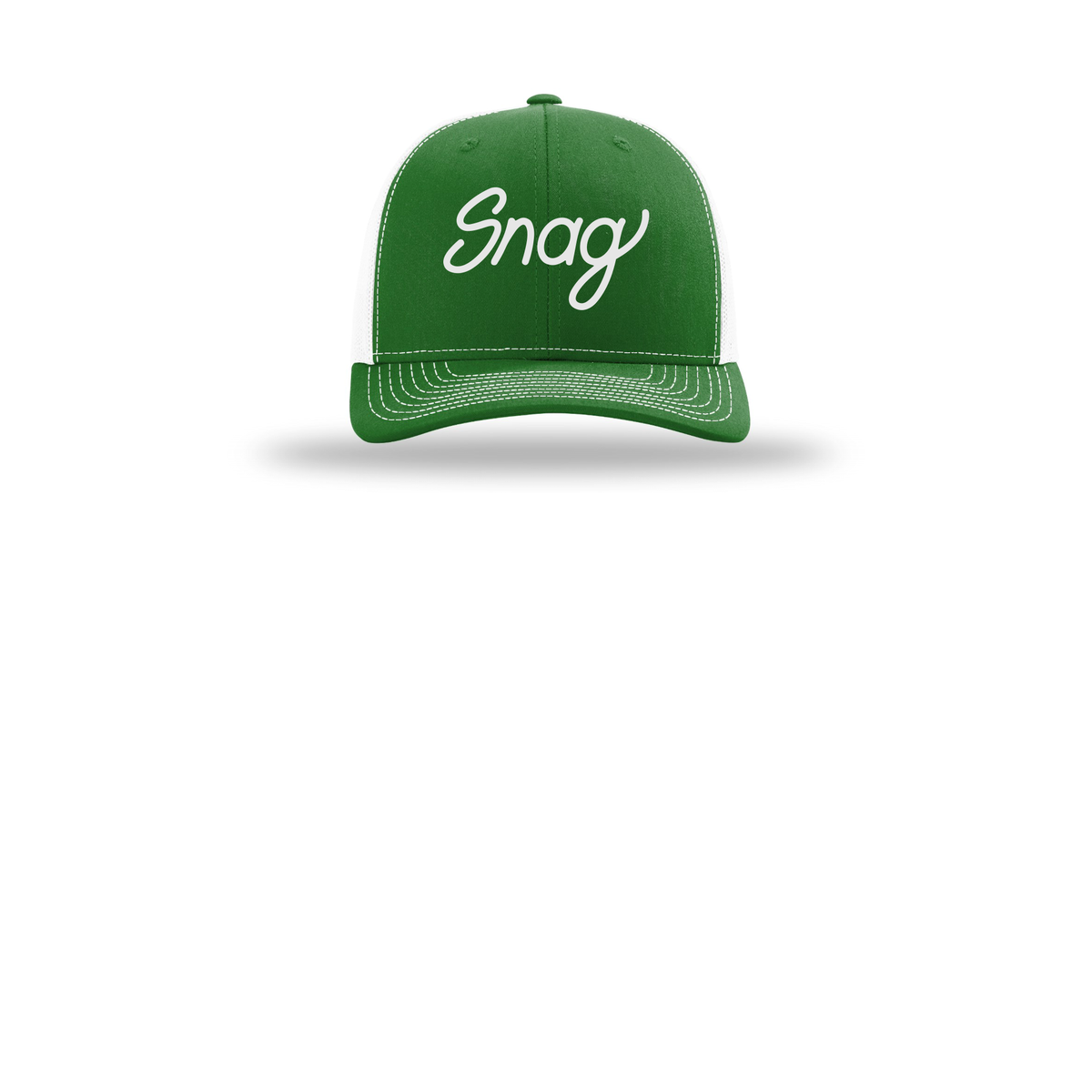 snagdelivery-richardson-trucker-cap-embroidery-capfront-R112-kellywhite-flat-front