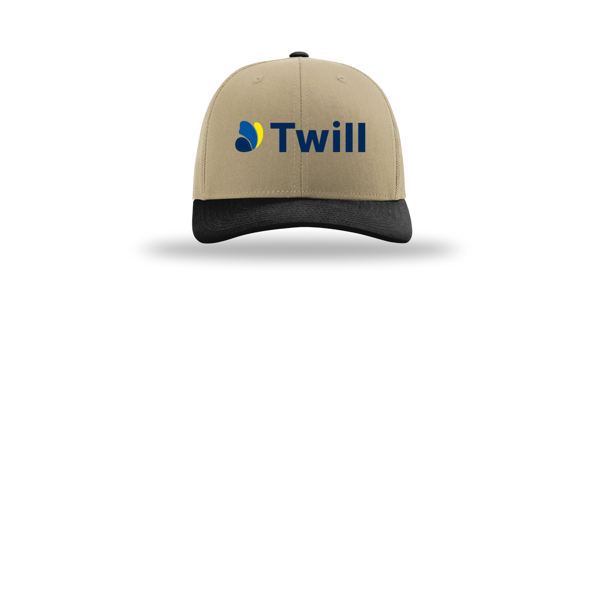 withtwill-richardson-trucker-cap-embroidery-capfront-R112-khakikhakiblack-flat-front