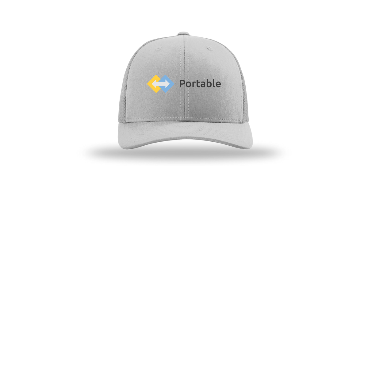 portable-richardson-trucker-cap-embroidery-capfront-R112-lightgrey-flat-front
