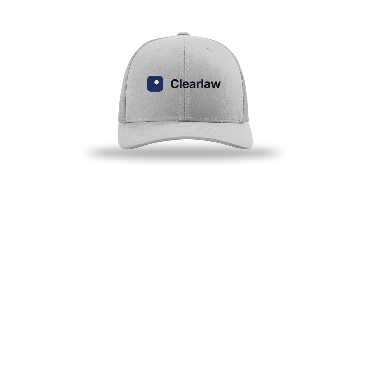 clearlaw-richardson-trucker-cap-embroidery-capfront-R112-lightgrey-flat-front