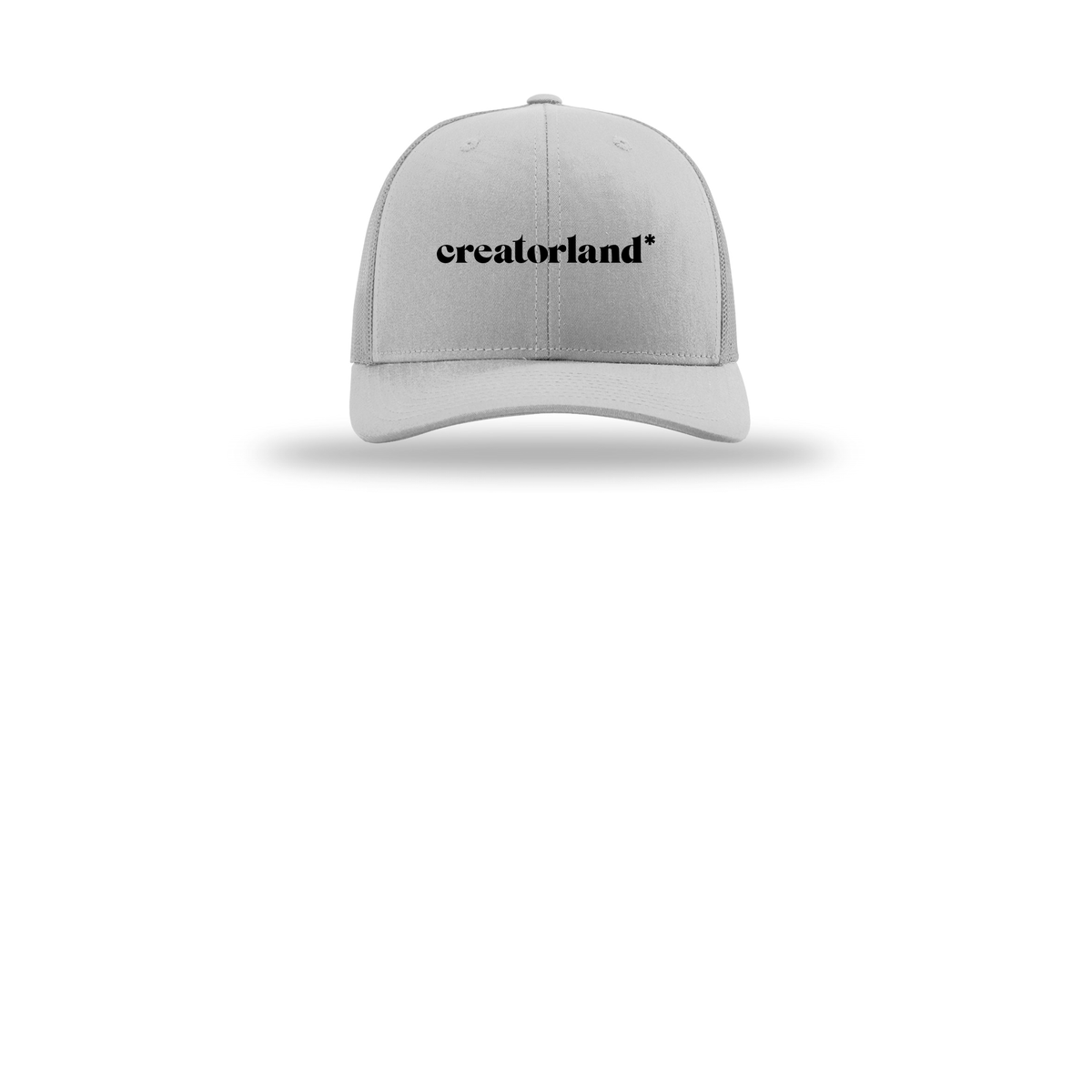 creatorland-richardson-trucker-cap-embroidery-capfront-R112-lightgrey-flat-front