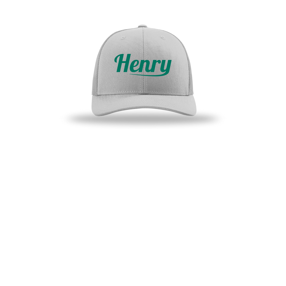 henrymeds-richardson-trucker-cap-embroidery-capfront-R112-lightgrey-flat-front