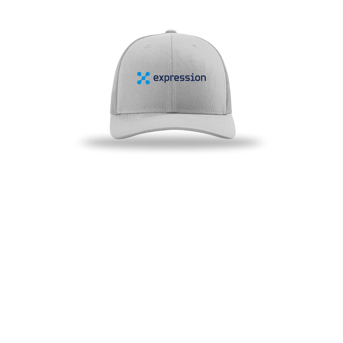 expr-richardson-trucker-cap-embroidery-capfront-R112-lightgrey-flat-front