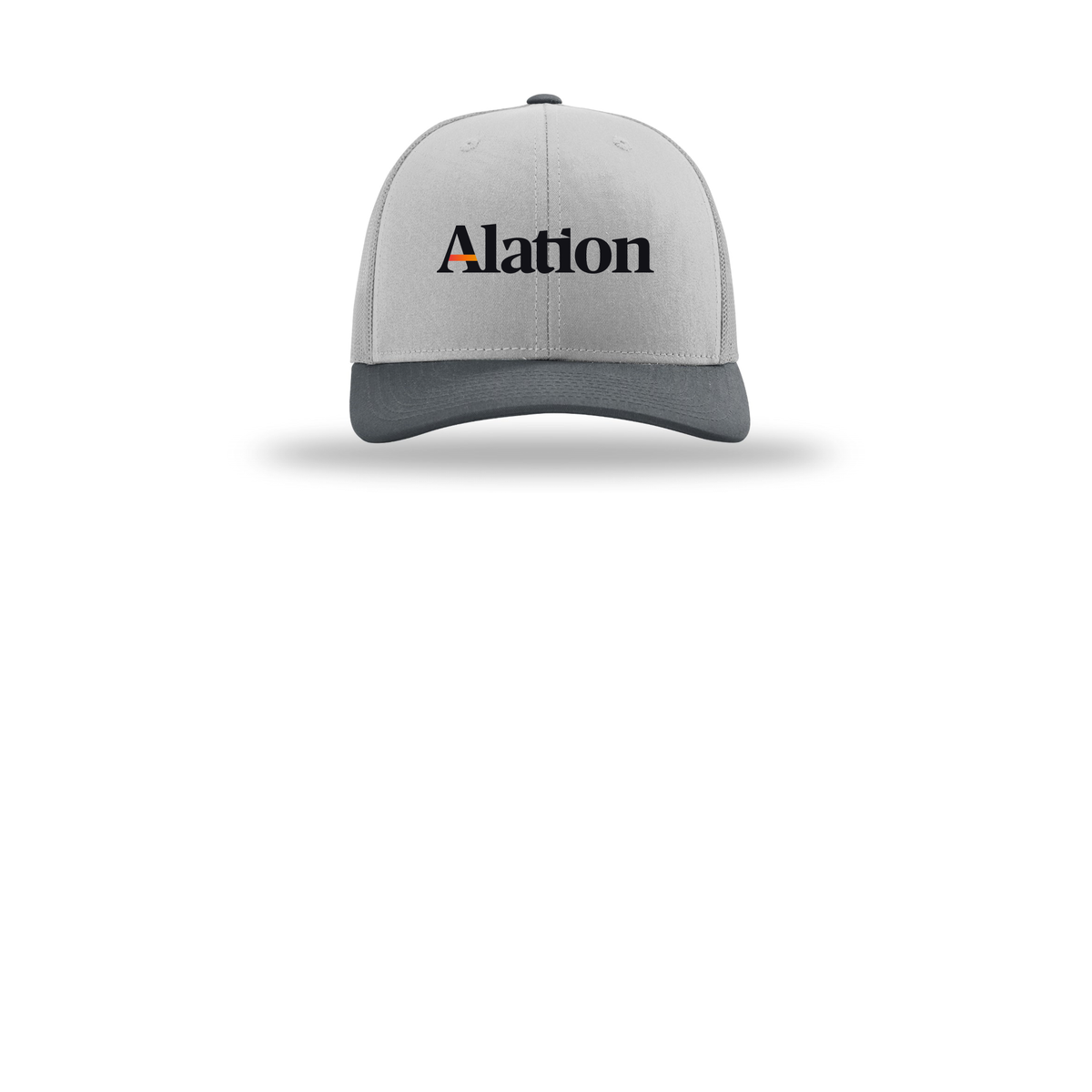 alation-richardson-trucker-cap-embroidery-capfront-R112-lightgreylightgreygunmetal-flat-front