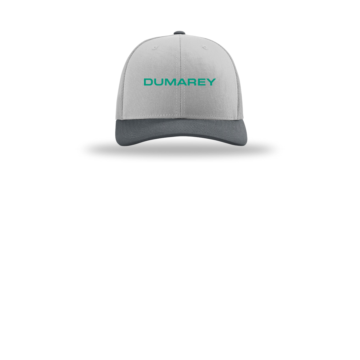 dumarey-richardson-trucker-cap-embroidery-capfront-R112-lightgreylightgreygunmetal-flat-front