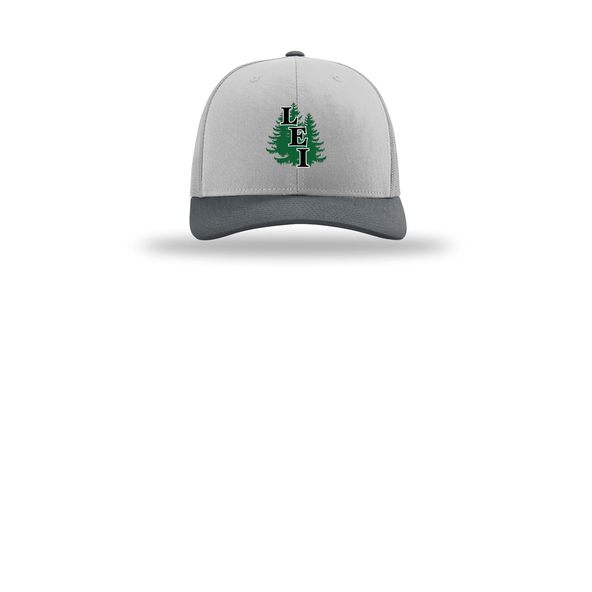 leisite-richardson-trucker-cap-embroidery-capfront-R112-lightgreylightgreygunmetal-flat-front