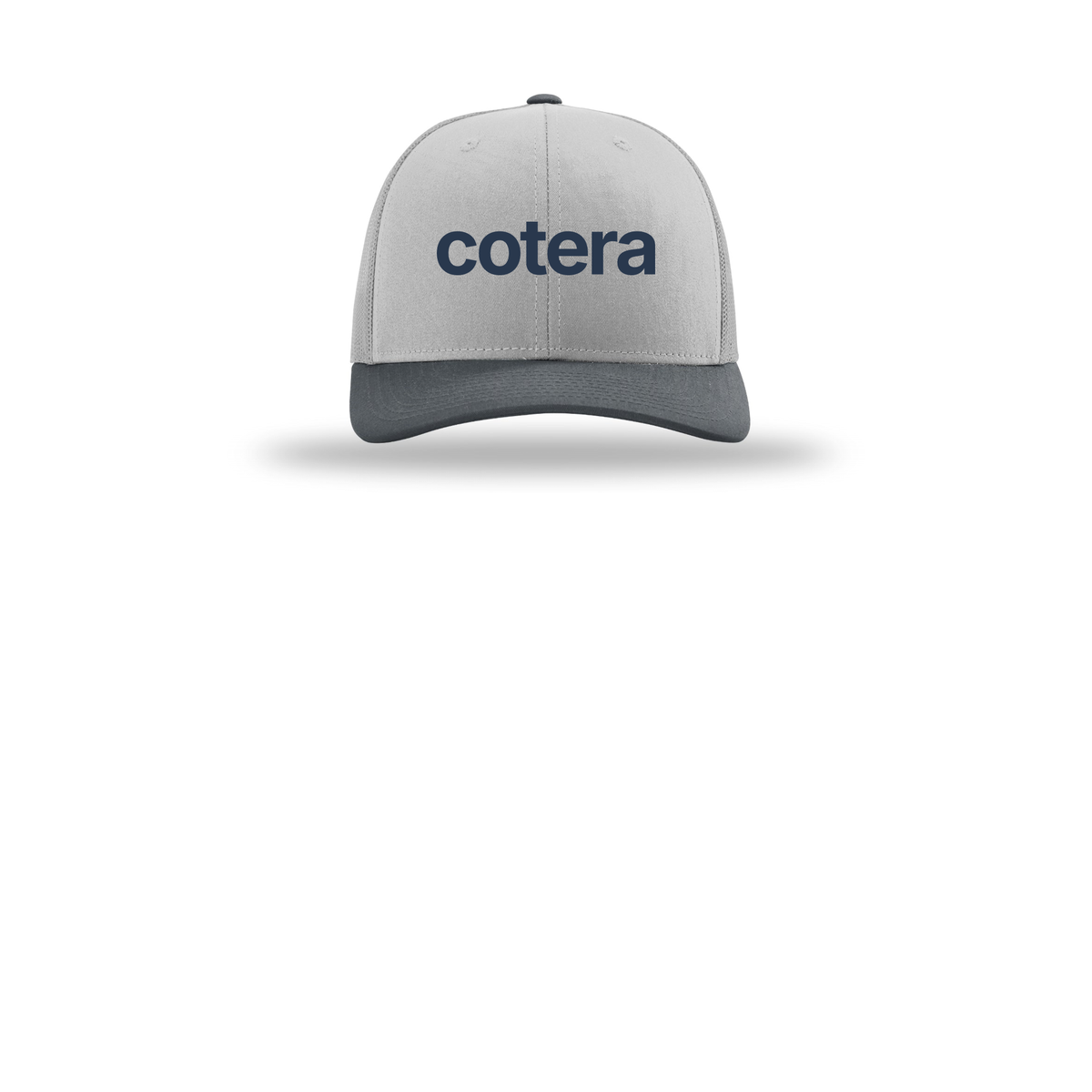 cotera-richardson-trucker-cap-embroidery-capfront-R112-lightgreylightgreygunmetal-flat-front