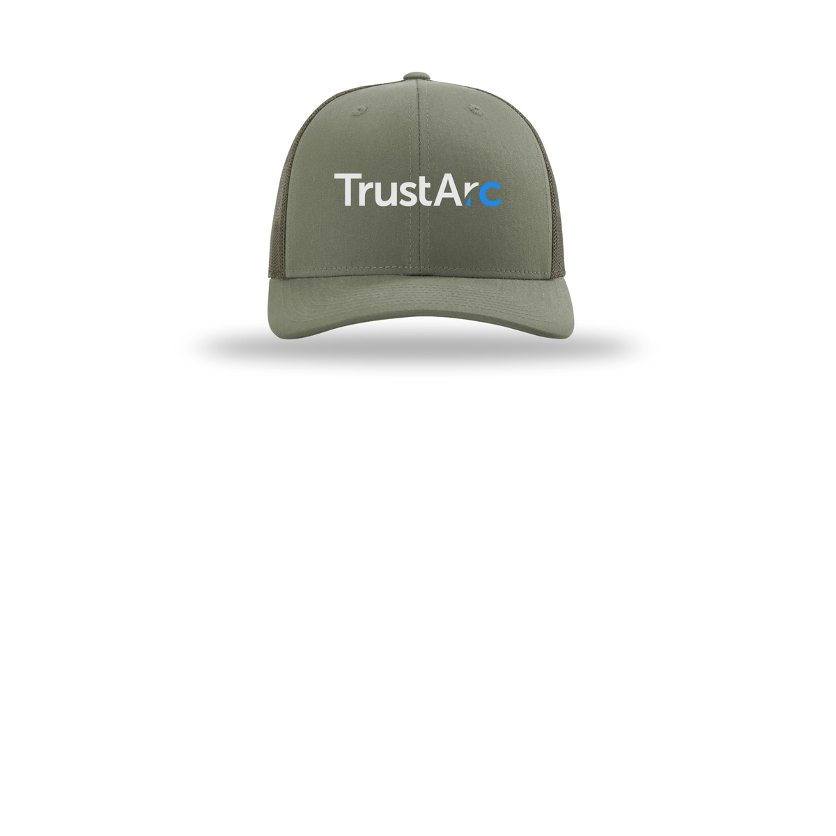 trustarc-richardson-trucker-cap-embroidery-capfront-R112-loden-flat-front