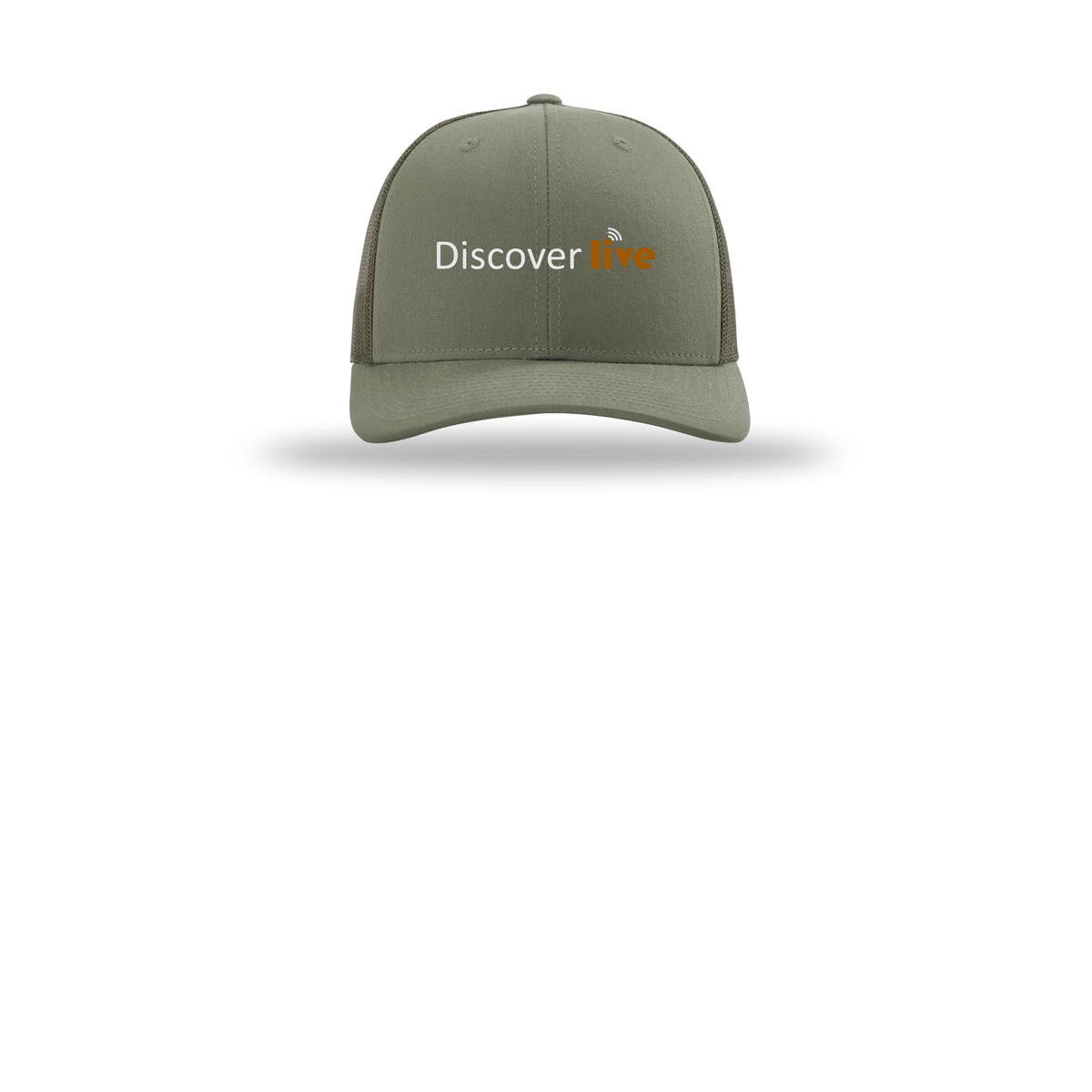 discover-richardson-trucker-cap-embroidery-capfront-R112-loden-flat-front