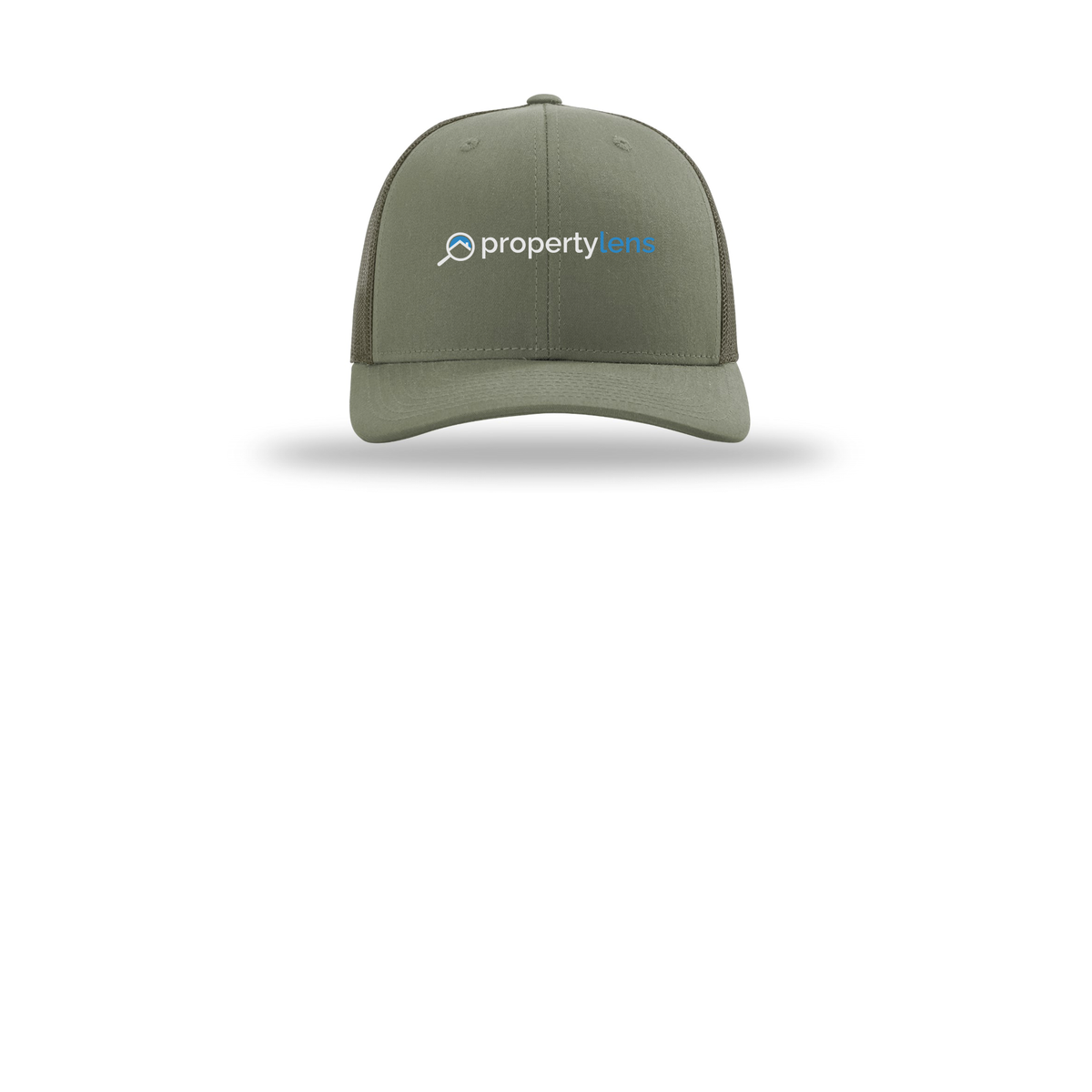 propertylens-richardson-trucker-cap-embroidery-capfront-R112-loden-flat-front