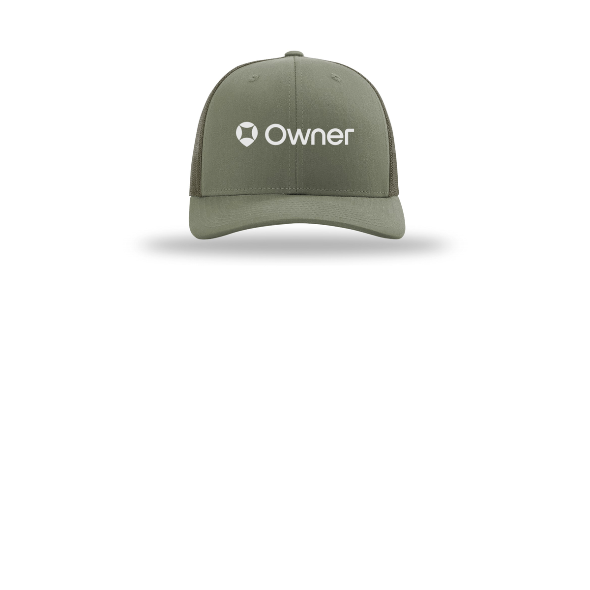 owner-richardson-trucker-cap-embroidery-capfront-R112-loden-flat-front