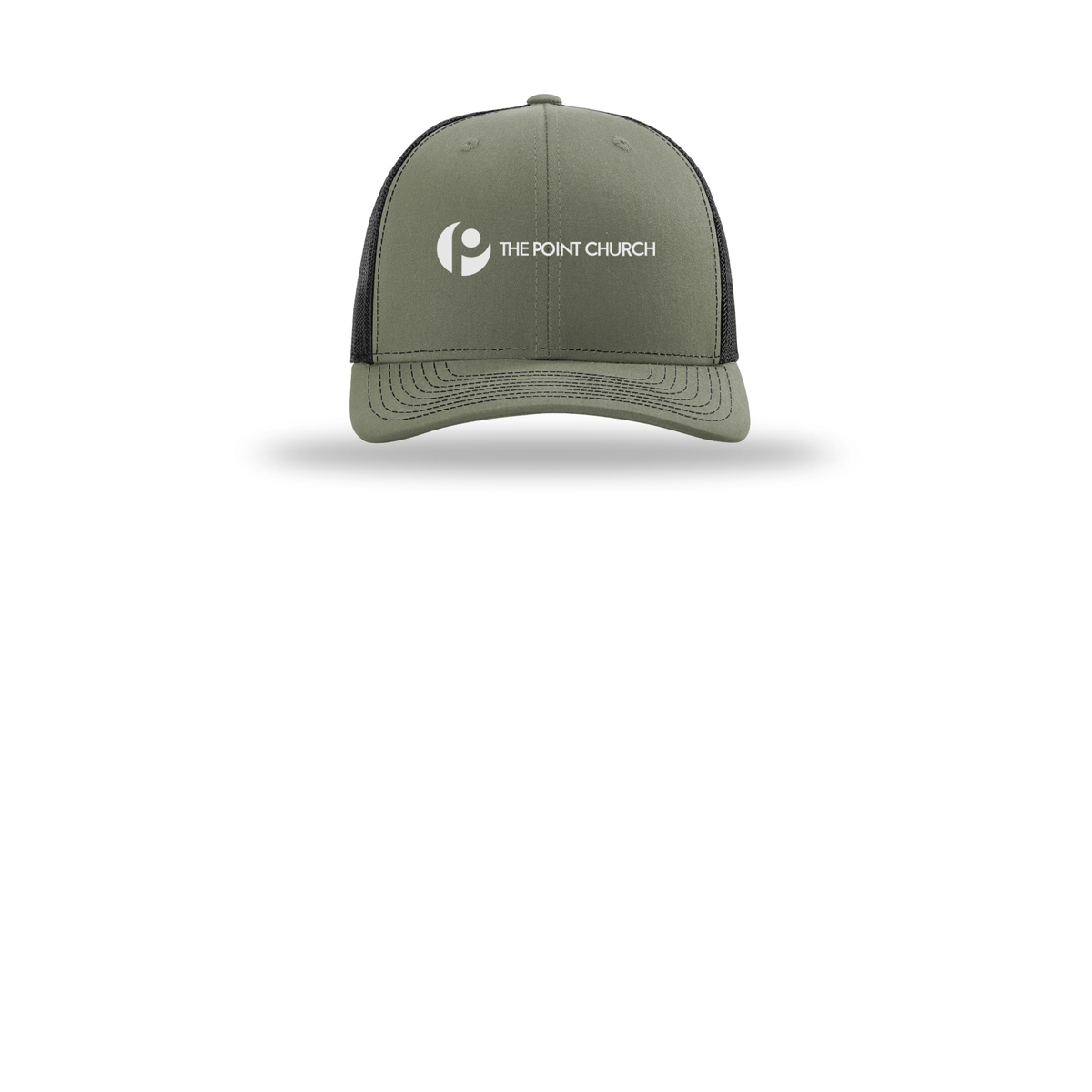 thepointva-richardson-trucker-cap-embroidery-capfront-R112-lodenblack-flat-front