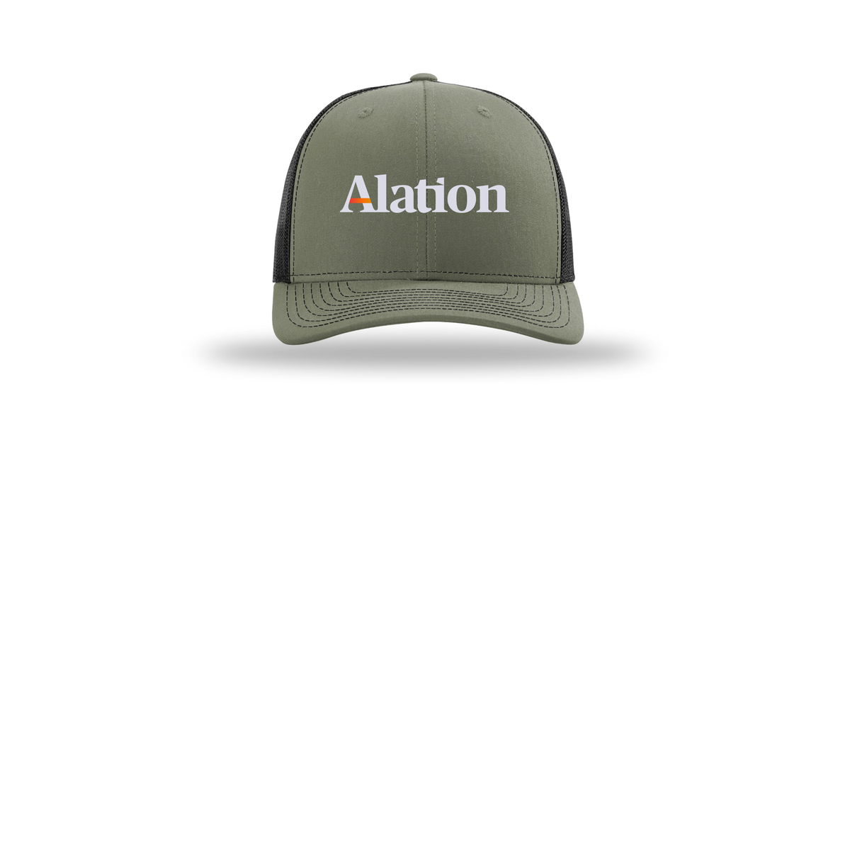alation-richardson-trucker-cap-embroidery-capfront-R112-lodenblack-flat-front
